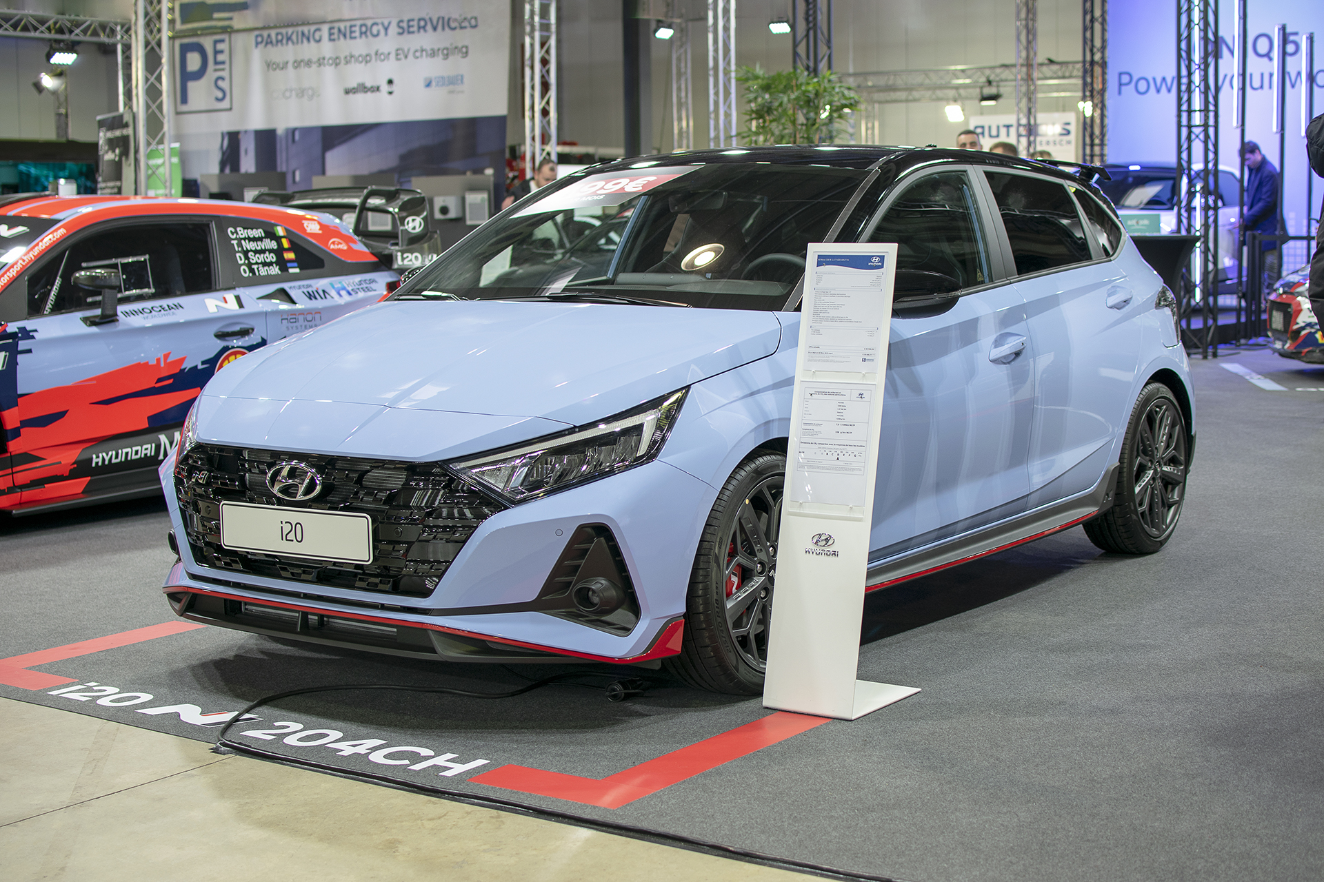 Hyundai i20 III N - International Motor Show ,Luxembourg  ,2021