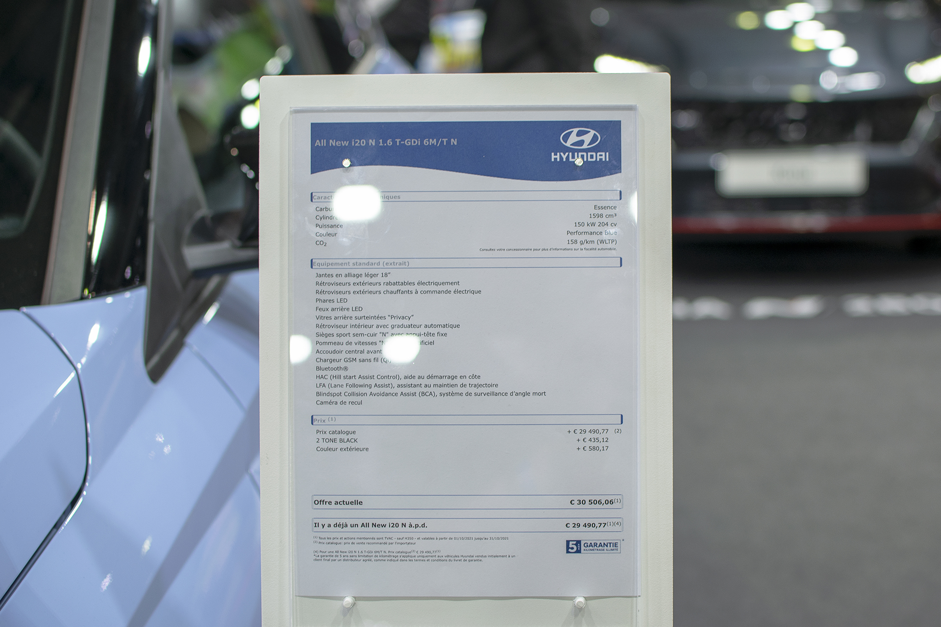 Hyundai i20 III N infos - International Motor Show ,Luxembourg  ,2021