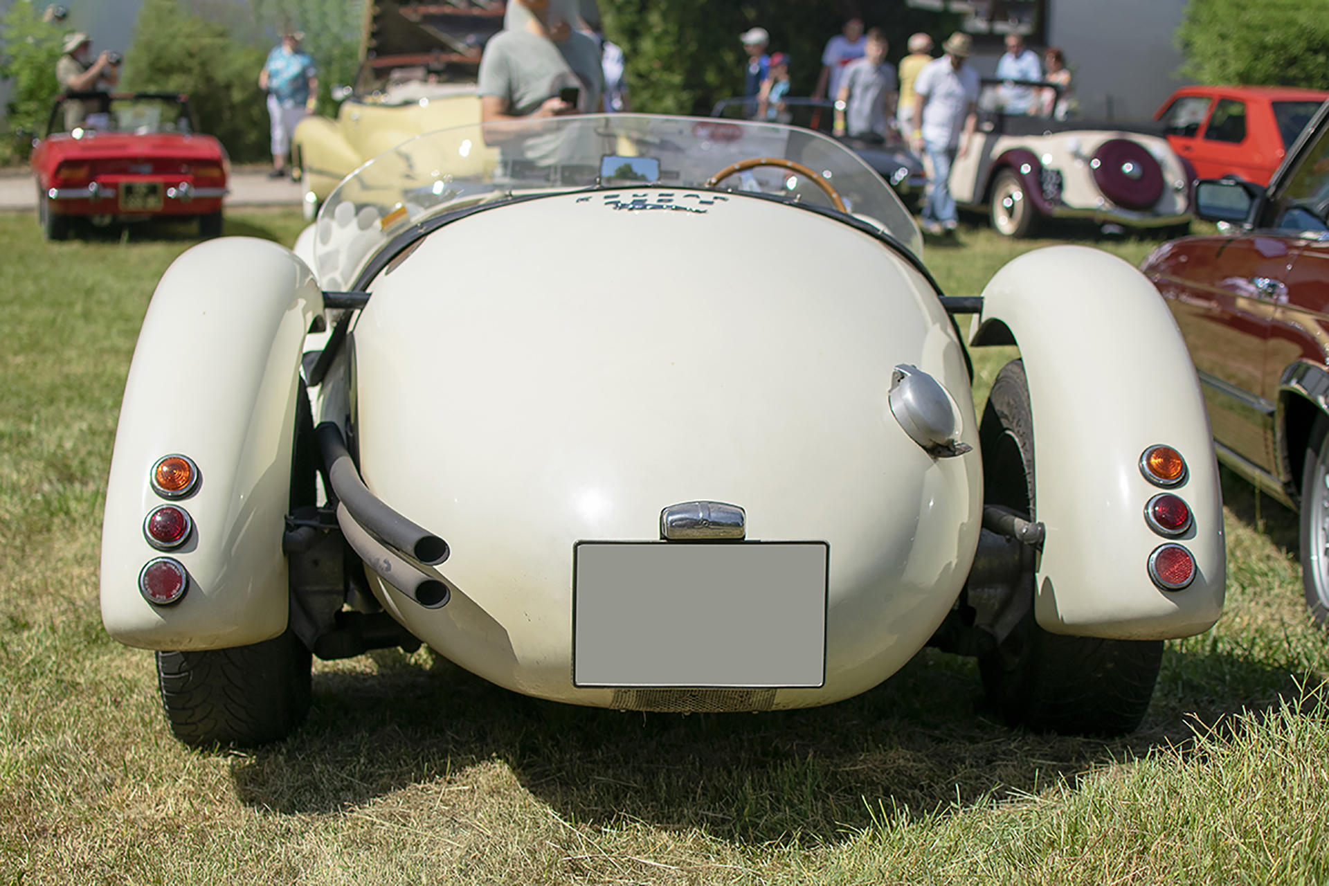 Jaguar Kougar 1960 arrière - Automania 2019, Edling les Anzeling, Hara du Moulin