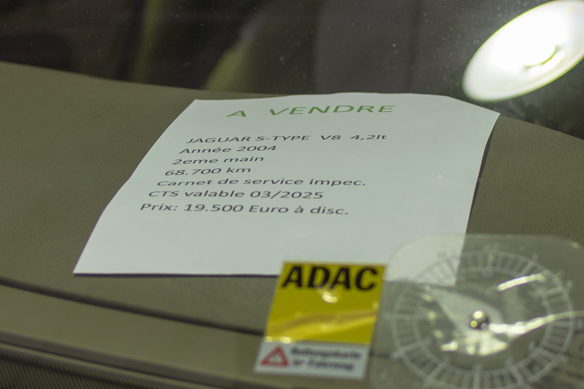 Jaguar type S 2004 - Auto Jumble ,2024, Luxembourg, all thing classic