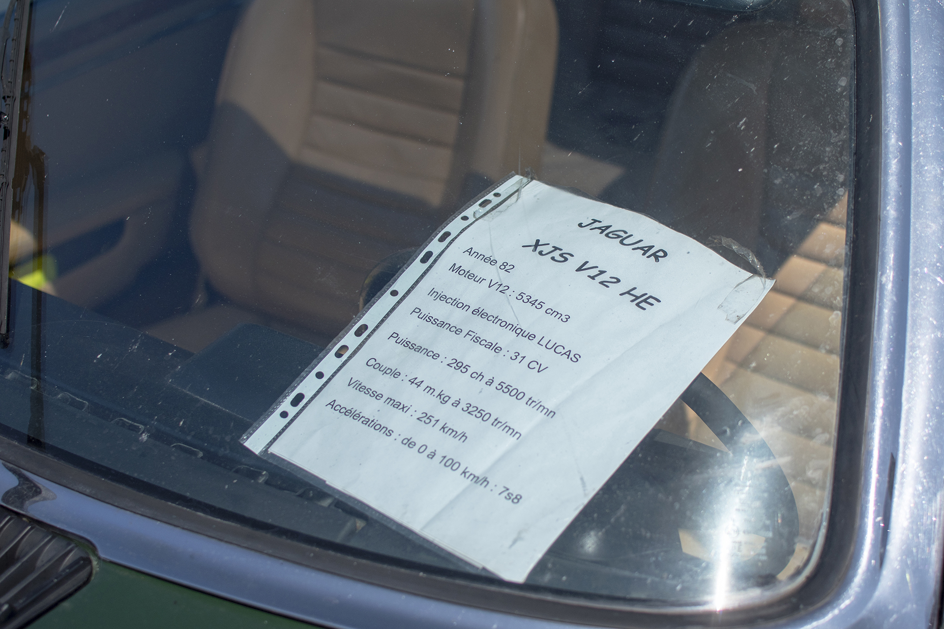 Jaguar XJS V12 HE 1982 infos - Autos Mythiques 57, Thionville, 2023