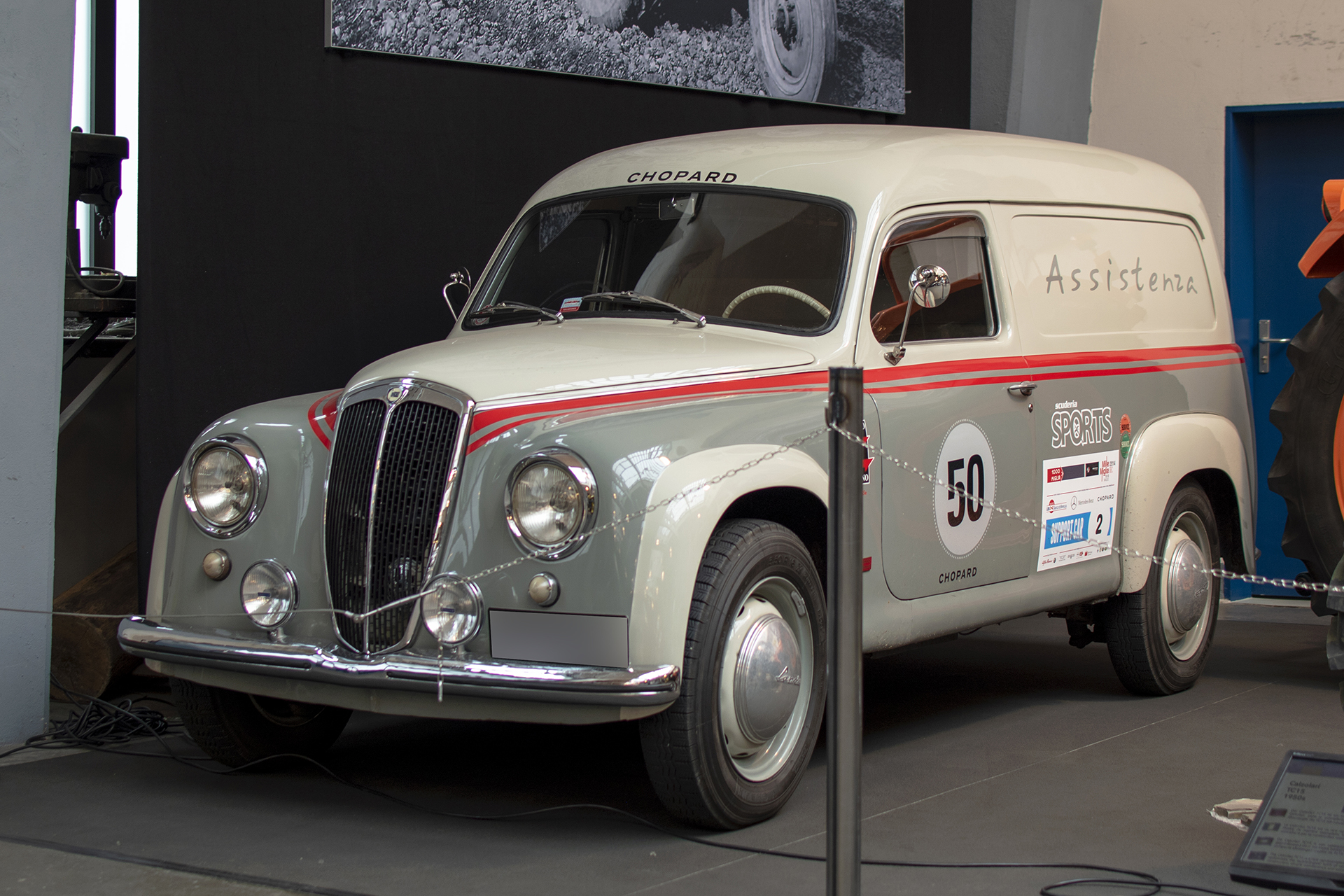 Lancia Appia commerciale - Conservatoire National de Véhicules Historique s,Diekirch, exposition Eleganza su Strada 2025-2026