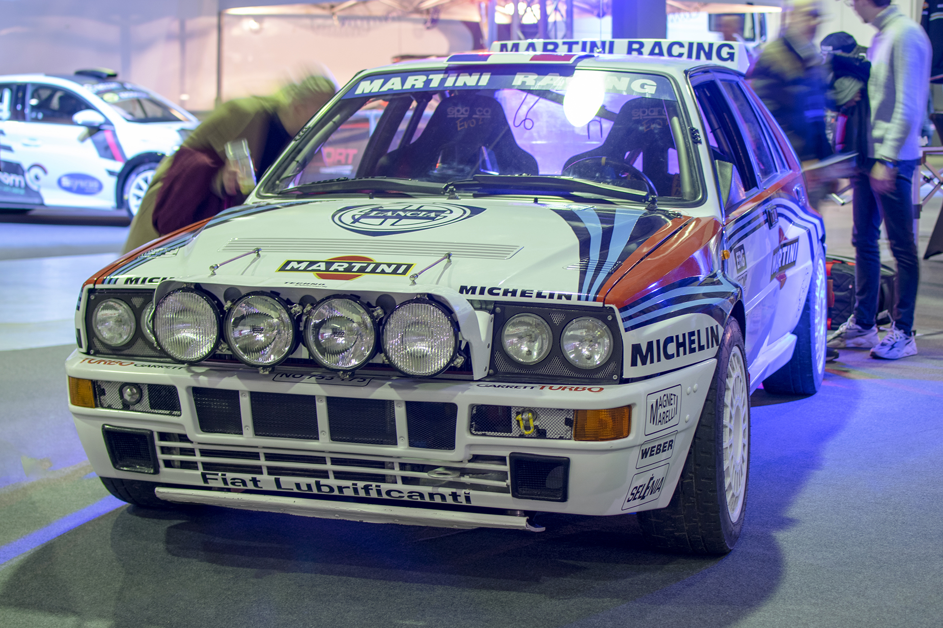 Lancia Delta I HF Integrale  Evo 2 1992 de compétition Groupe  A  - International Motor Show ,Luxembourg  ,2021
