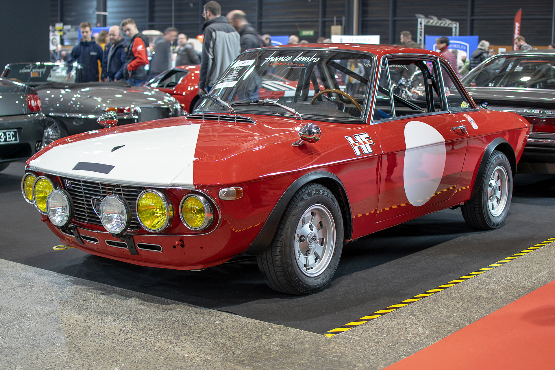 Lancia Fulvia Coupé de compétition 1.6l HF Fanalone Rallye 