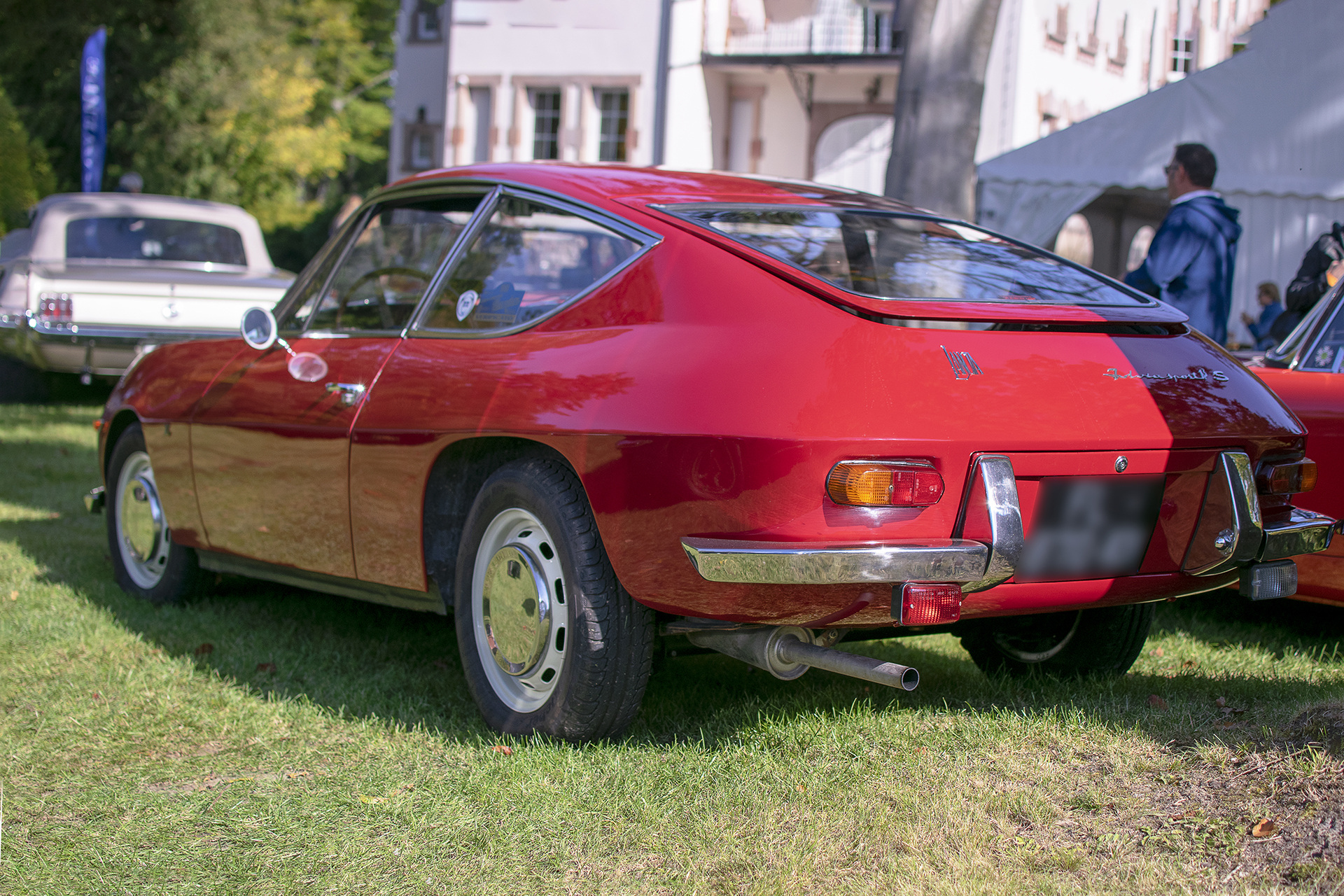 Lancia Fulvia Sport Zagato arrière - Automania ,2021, Creutzwald, Villa de la Clairière