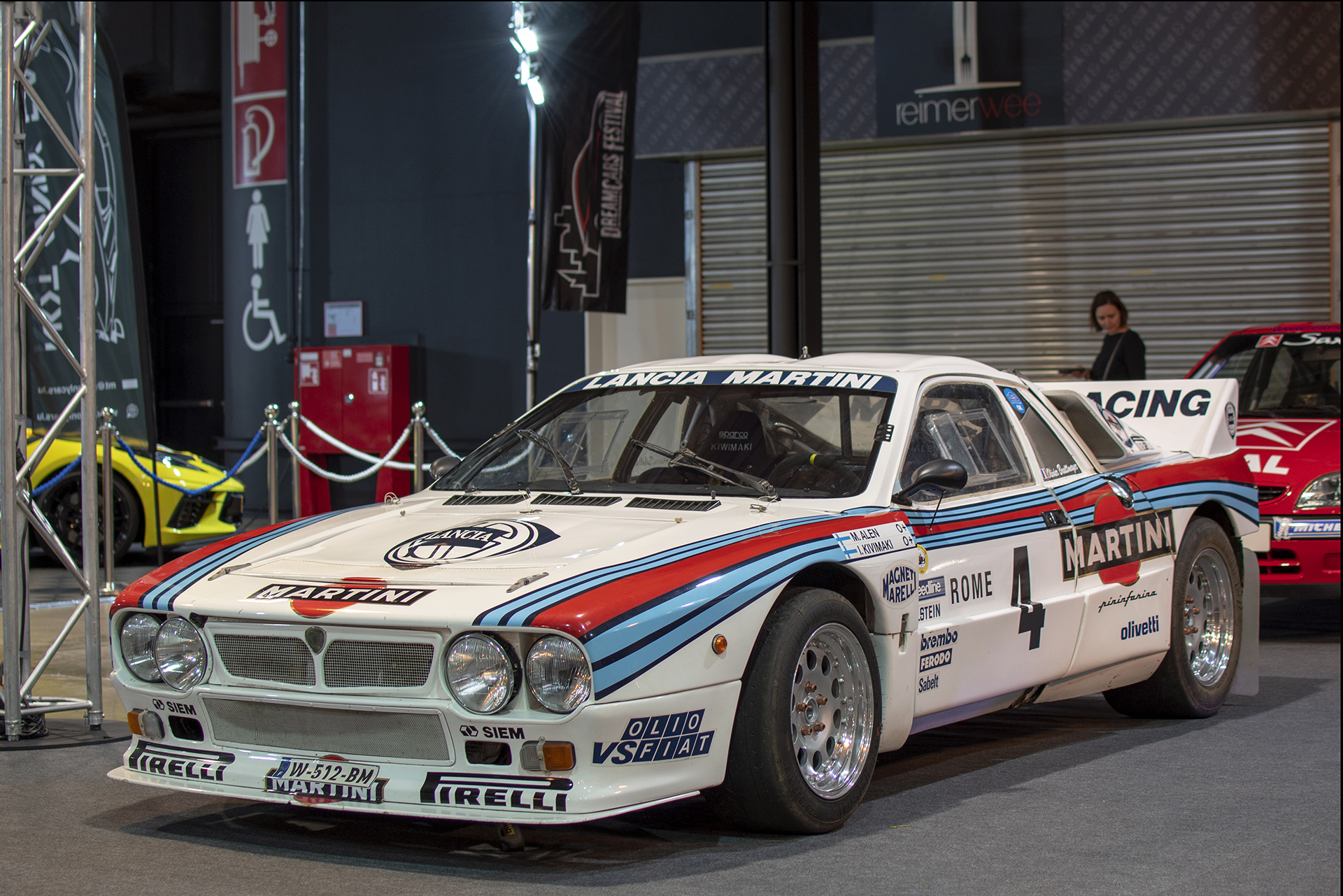 Lancia Rally 037 de compétition - International Motor Show ,2023 ,Luxembourg