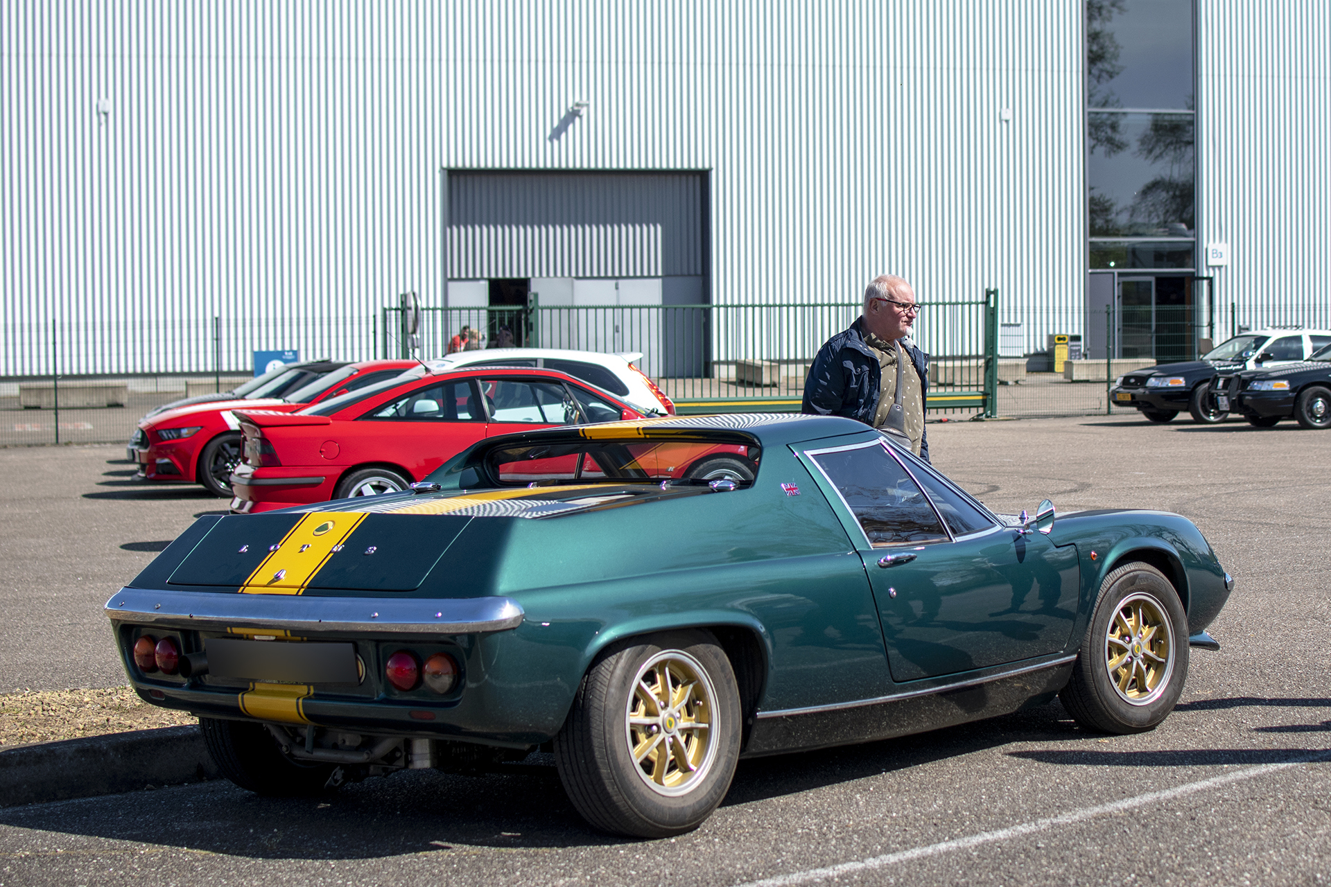 Lotus Europa 1971 arrière  -  Metz ,Auto Passion ,2025