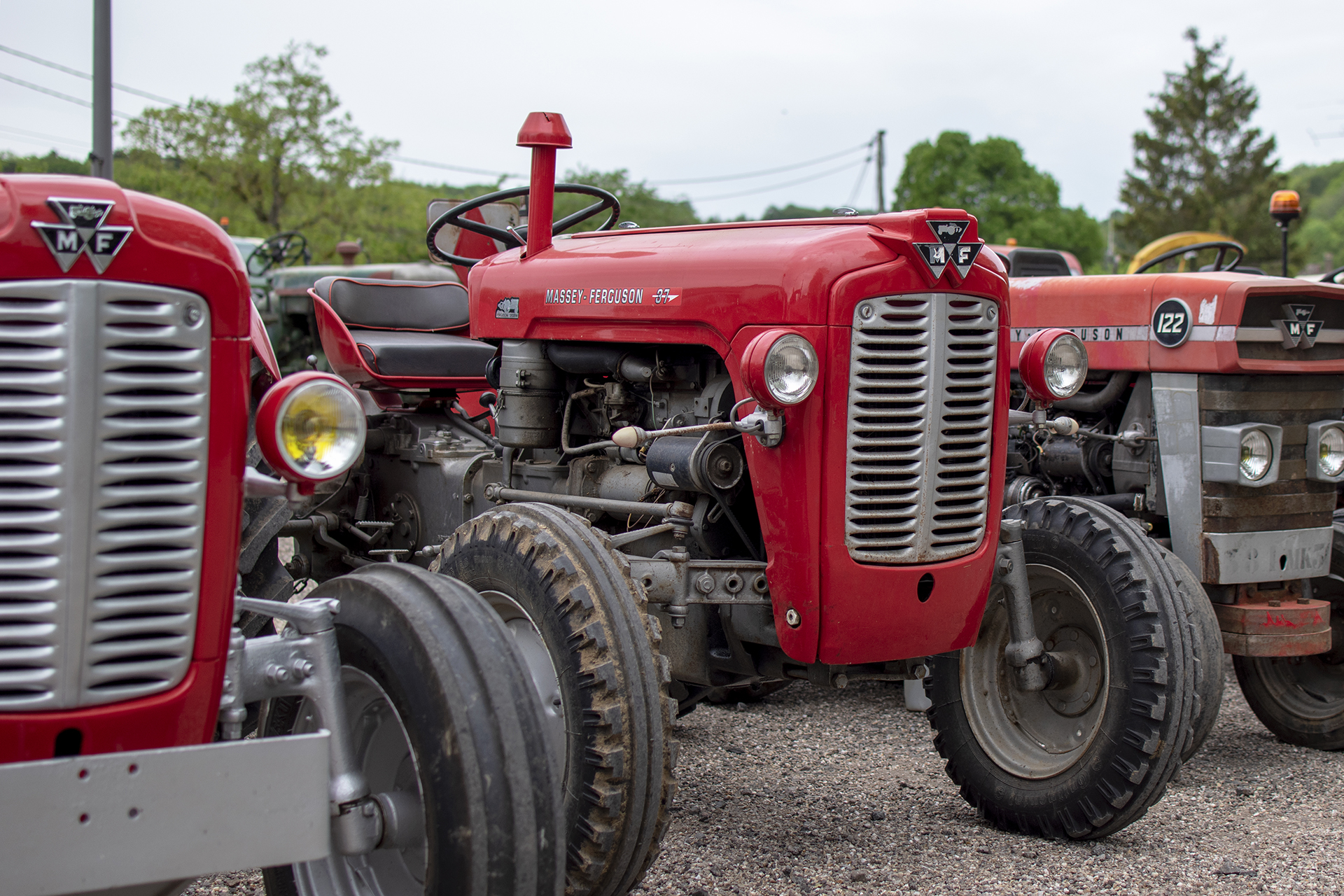 Massey Ferguson 37 - Expostion de tracteurs et matériel agricoles ancien ,  Vigneulles-les-Hattonchatel,2026