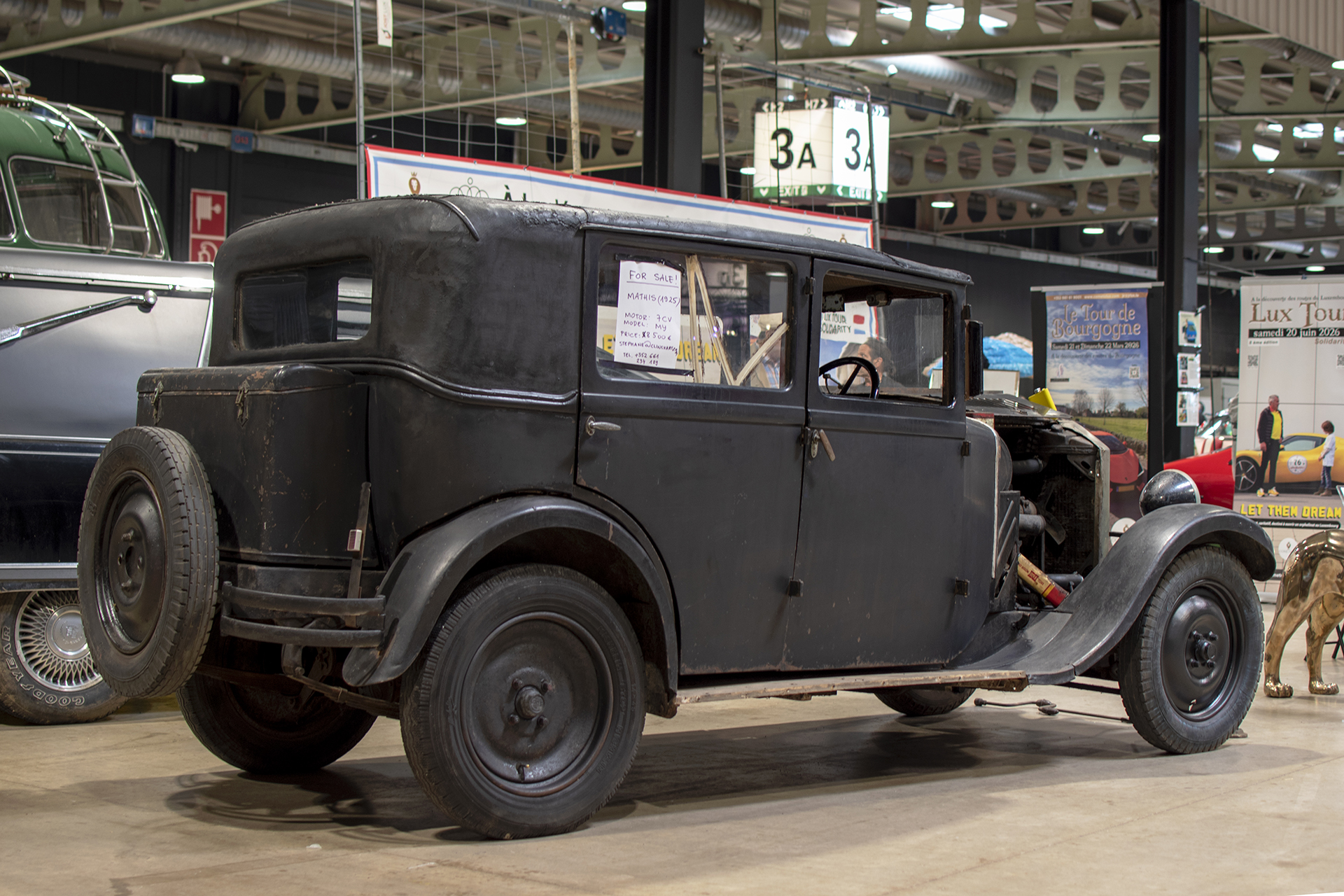 Mathis type MY arrière  - LOF, Auto Jumble ,2026, Luxembourg, all thing classic, Japan classic