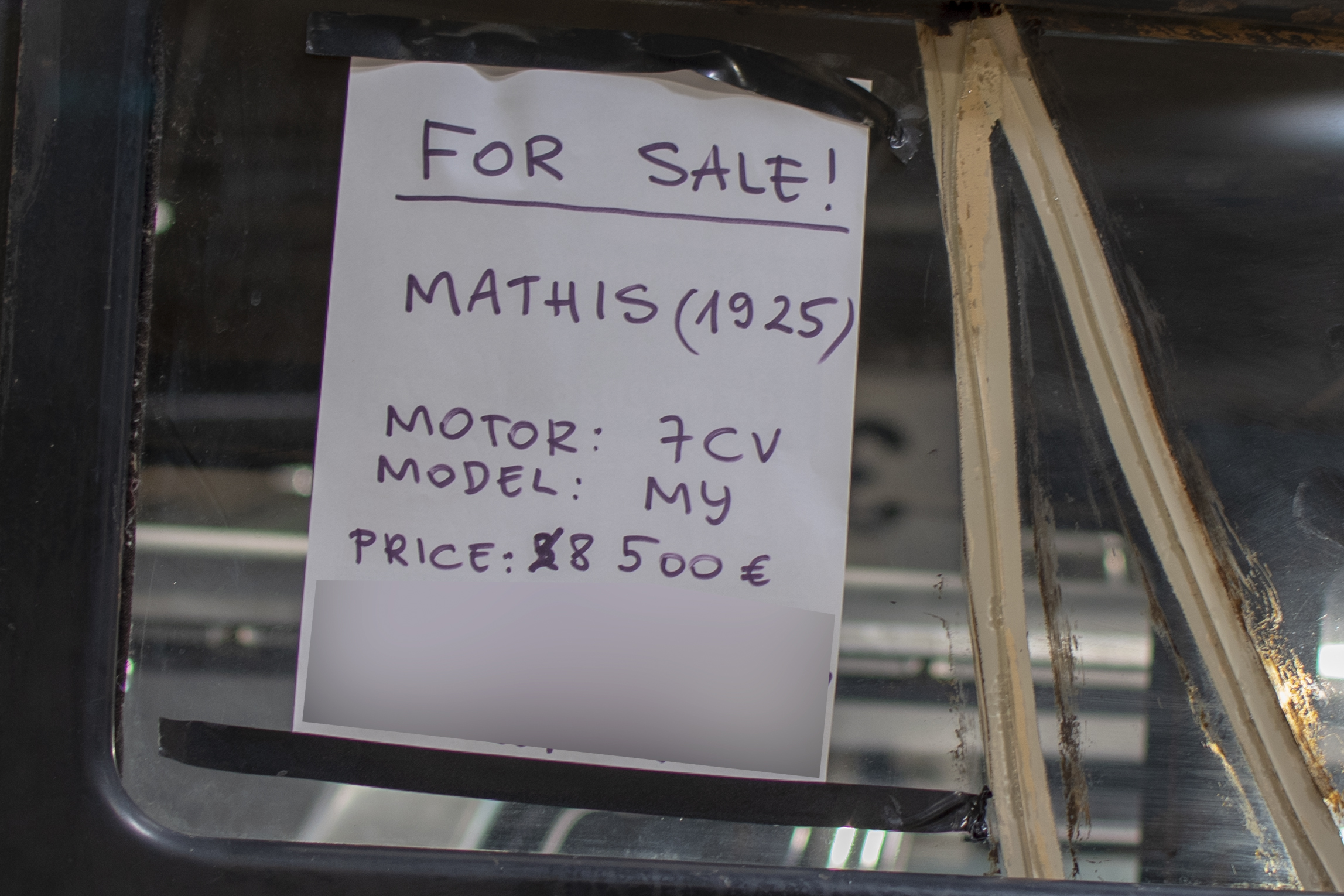 Mathis type MY - LOF, Auto Jumble ,2026, Luxembourg, all thing classic, Japan classic