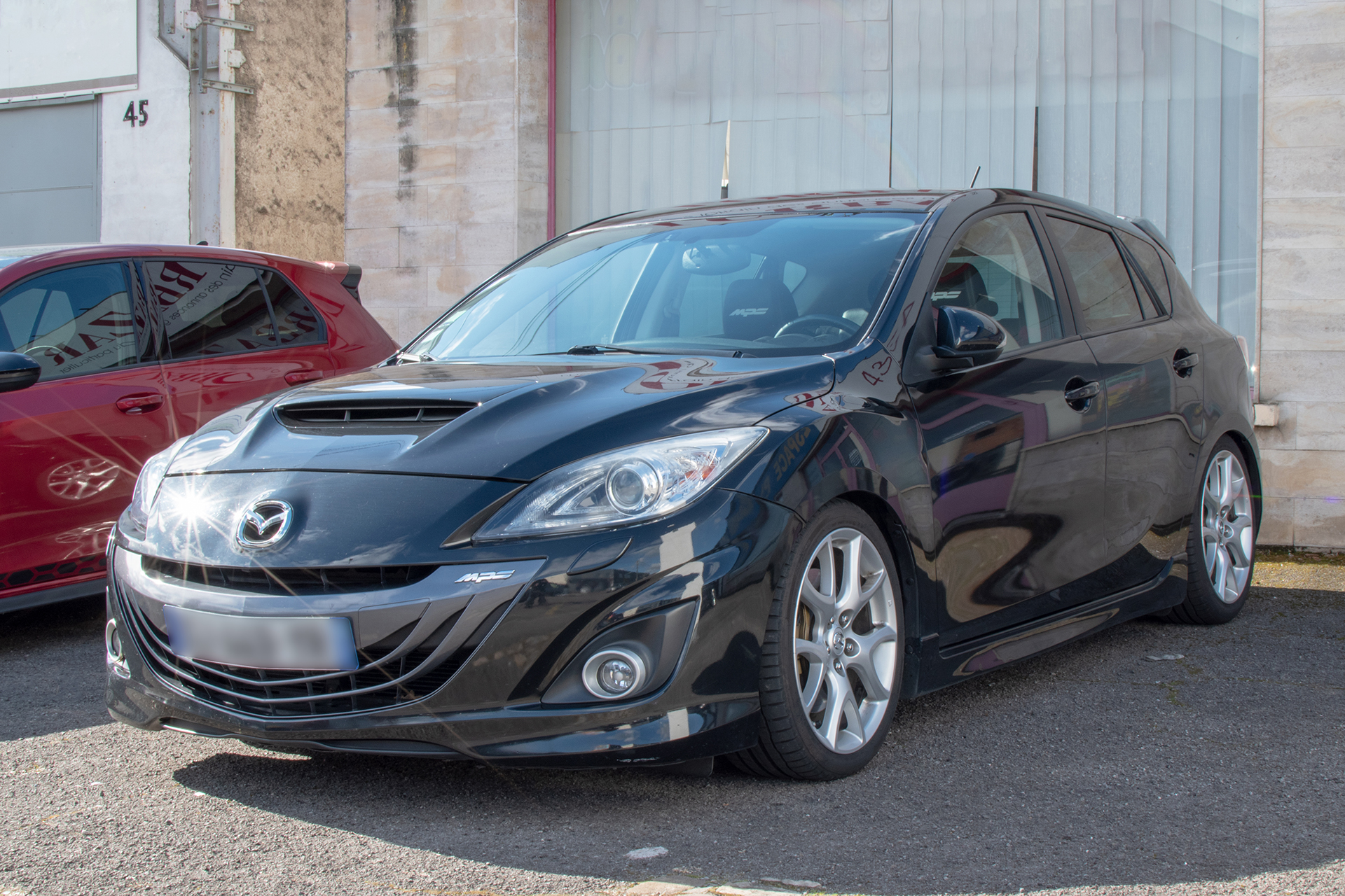 Mazda3 II BL Speed3 - JRS Car Passion , Paye ta crêpe , Terville , février ,2023