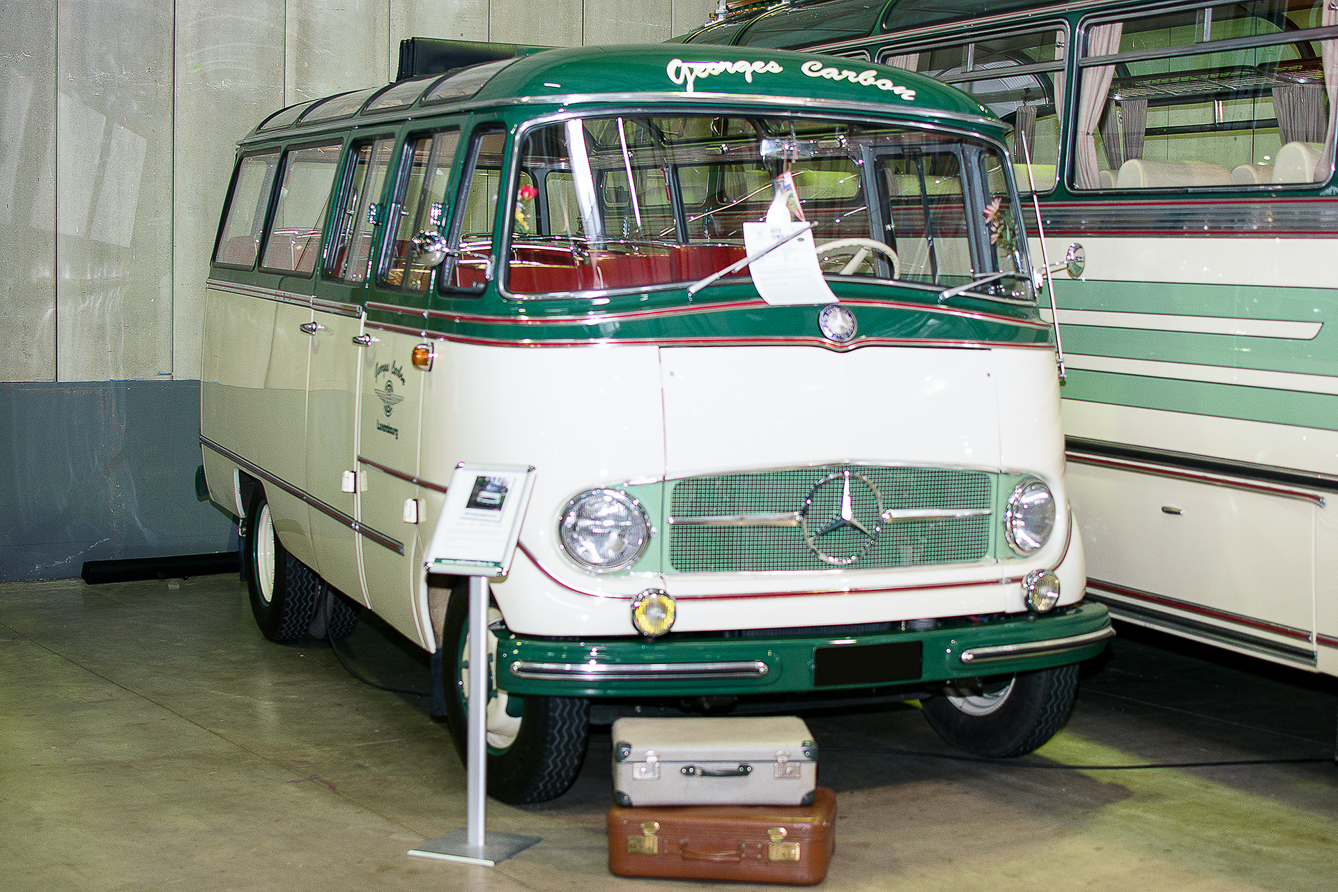 Mercedes-Benz O319 Bus 1958 - LOF, Autotojumble, Luxembourg, 2019