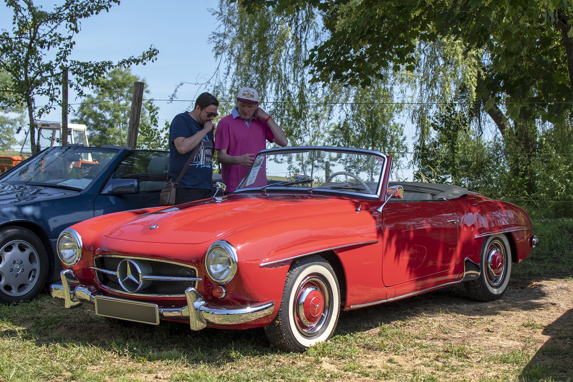  Mercedes-Benz SL W121 BII 190 SL - Automania 2025, Edling, Hara du Moulin