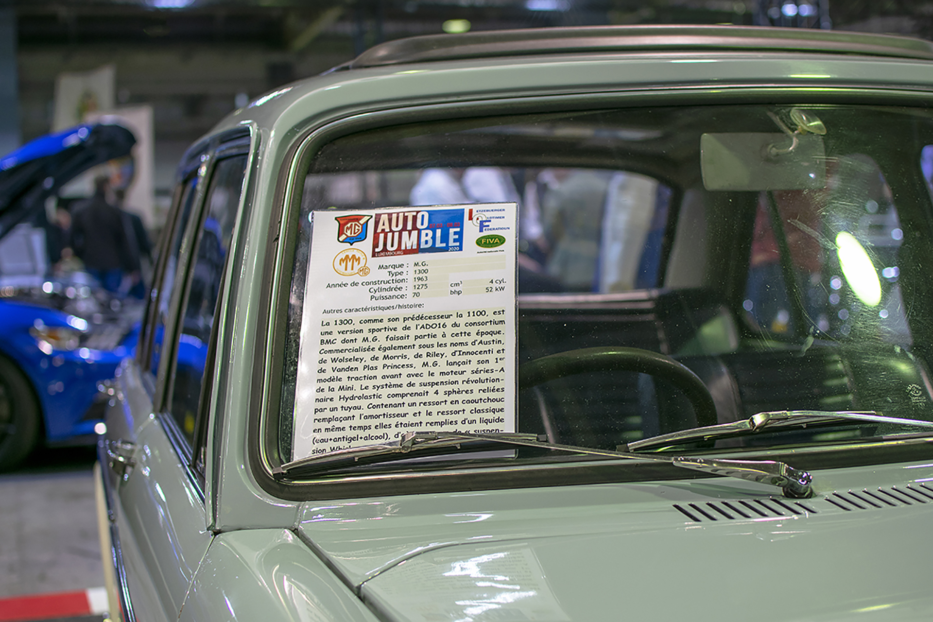 MG 1300 1963 - LOF, Autotojumble, Luxembourg, 2020
