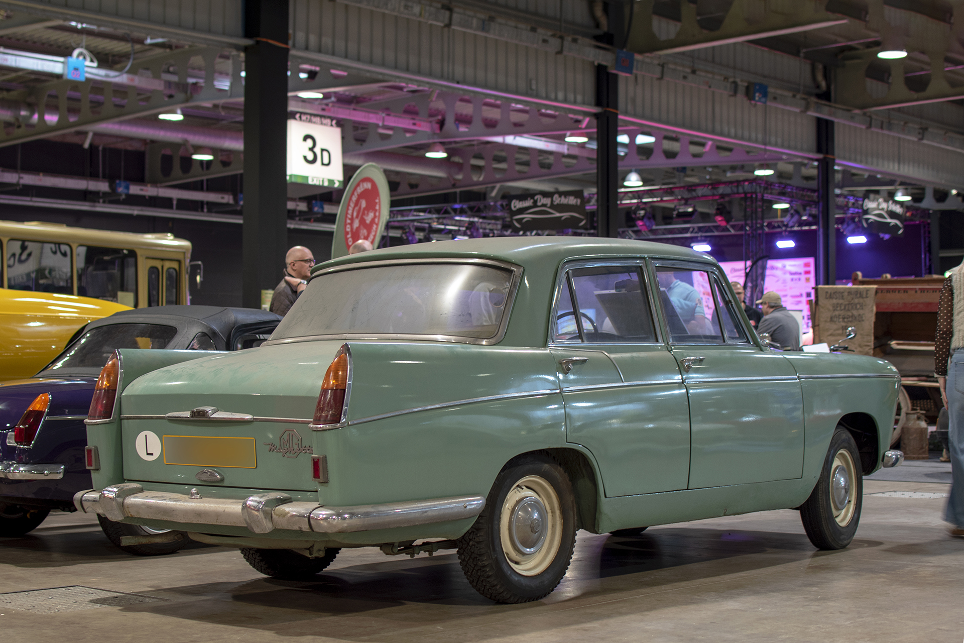 MG Magnette Mark III 1959 arrière - LOF, Auto Jumble ,2026, Luxembourg, all thing classic, Japan classic