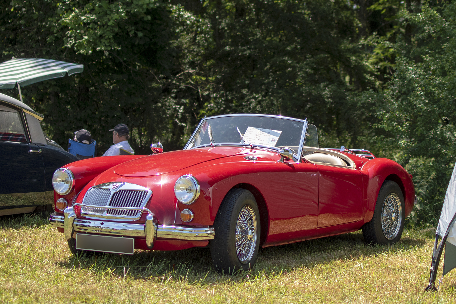 MGA roadster 1959 - Automania 2025, Edling, Hara du Moulin