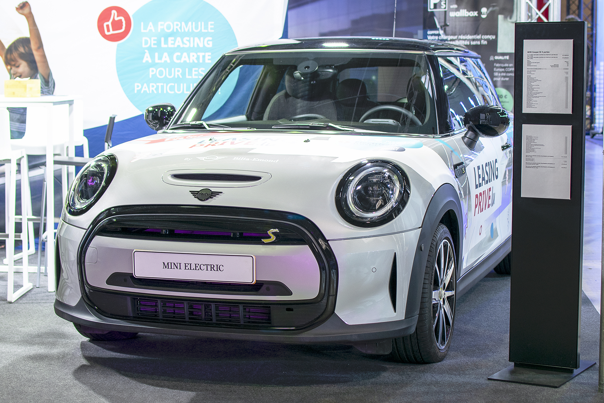 Mini IV F56  Cooper SE - International Motor Show ,Luxembourg  ,2021