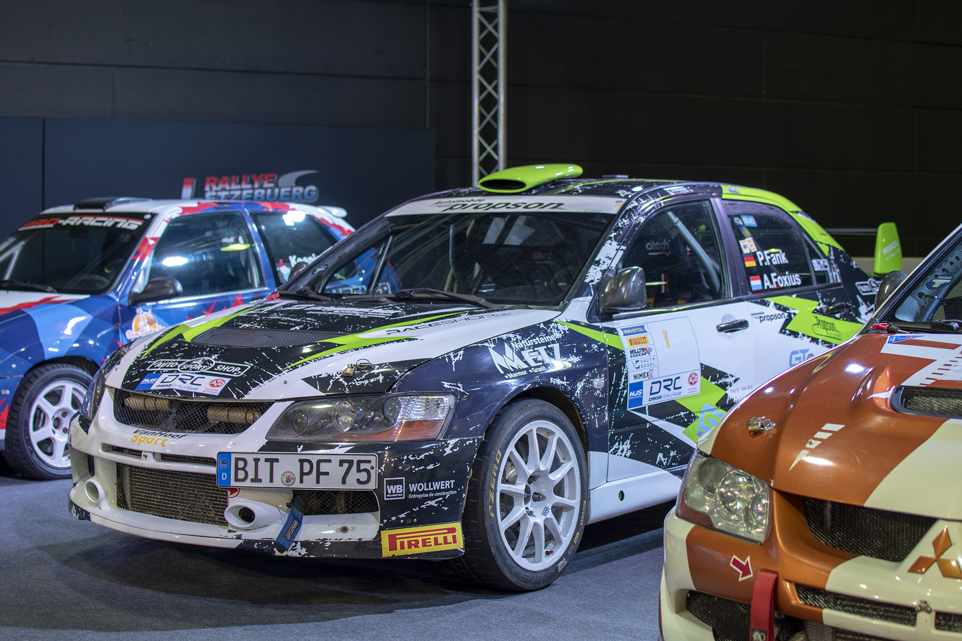 Mitsubishi Lancer Evolution IX de compétition