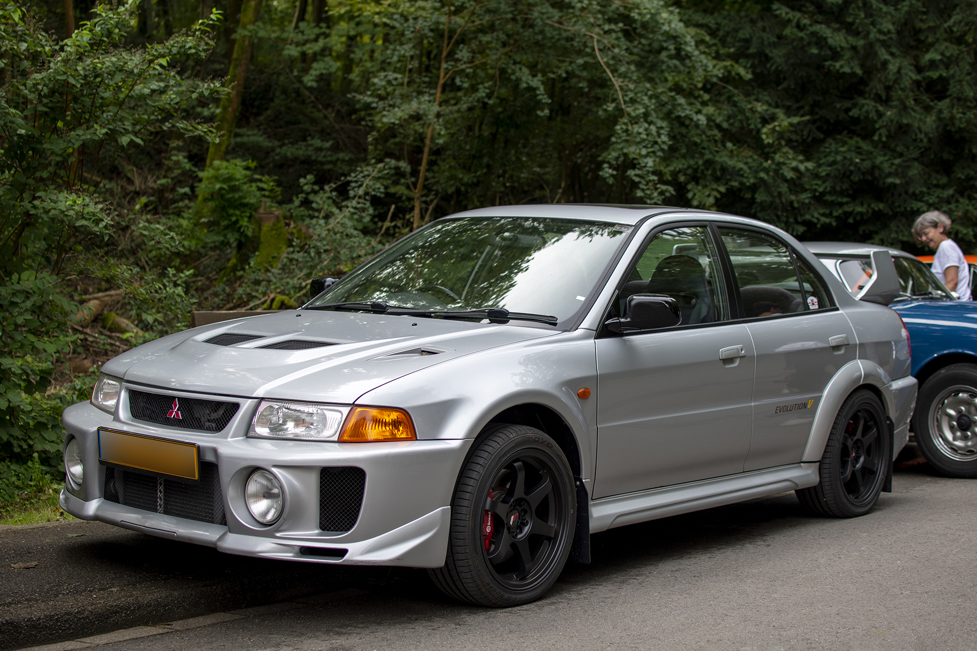 Mitsubishi Lancer Evolution V - Vintage & Hystory Vehicles by Kiwanis, Lasauvage ,septembre ,2023
