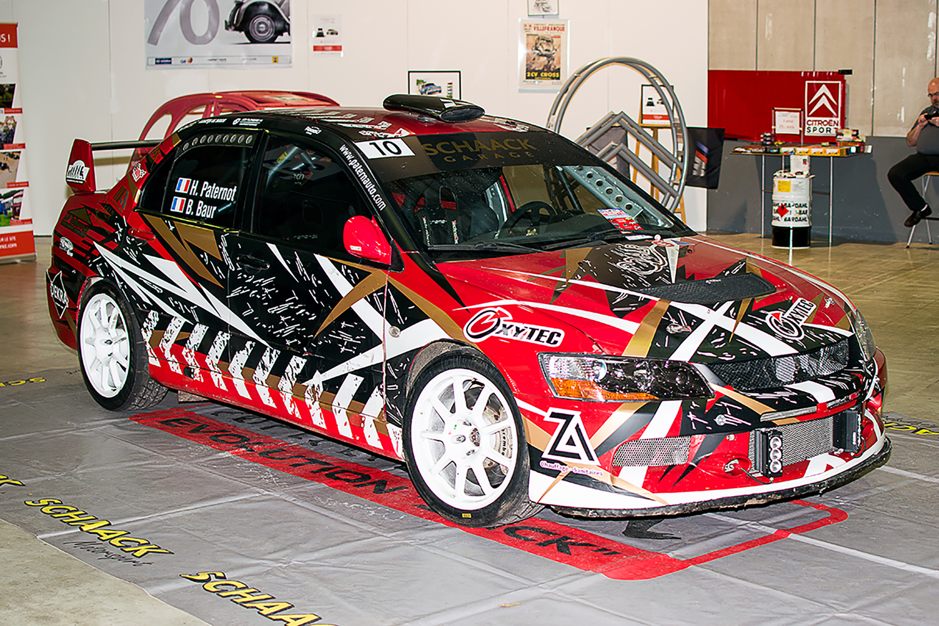Lancer Evolution VII de compétition (Paternot - Baur) - International Motor Show  ,Luxembourg ,2018