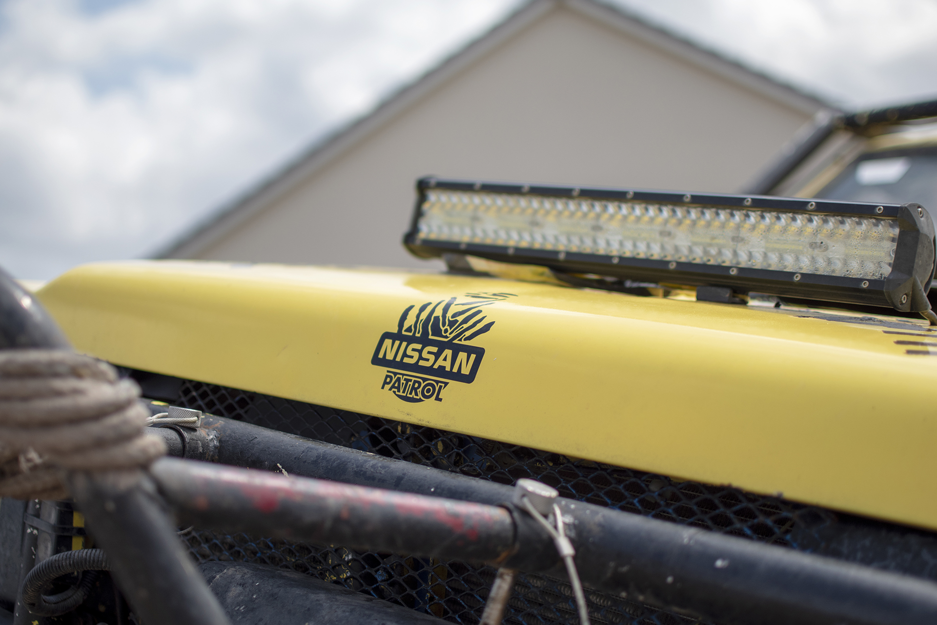 Nissan Patrol GR IV Y60 de compétition logo - Rassemblement ,Grindorff ,2023
