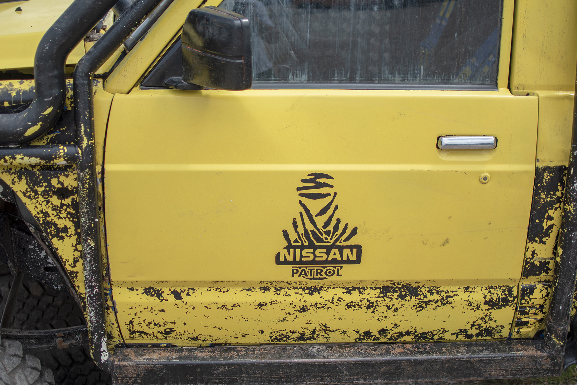 Nissan Patrol GR IV Y60 de compétition côté - Rassemblement ,Grindorff ,2023