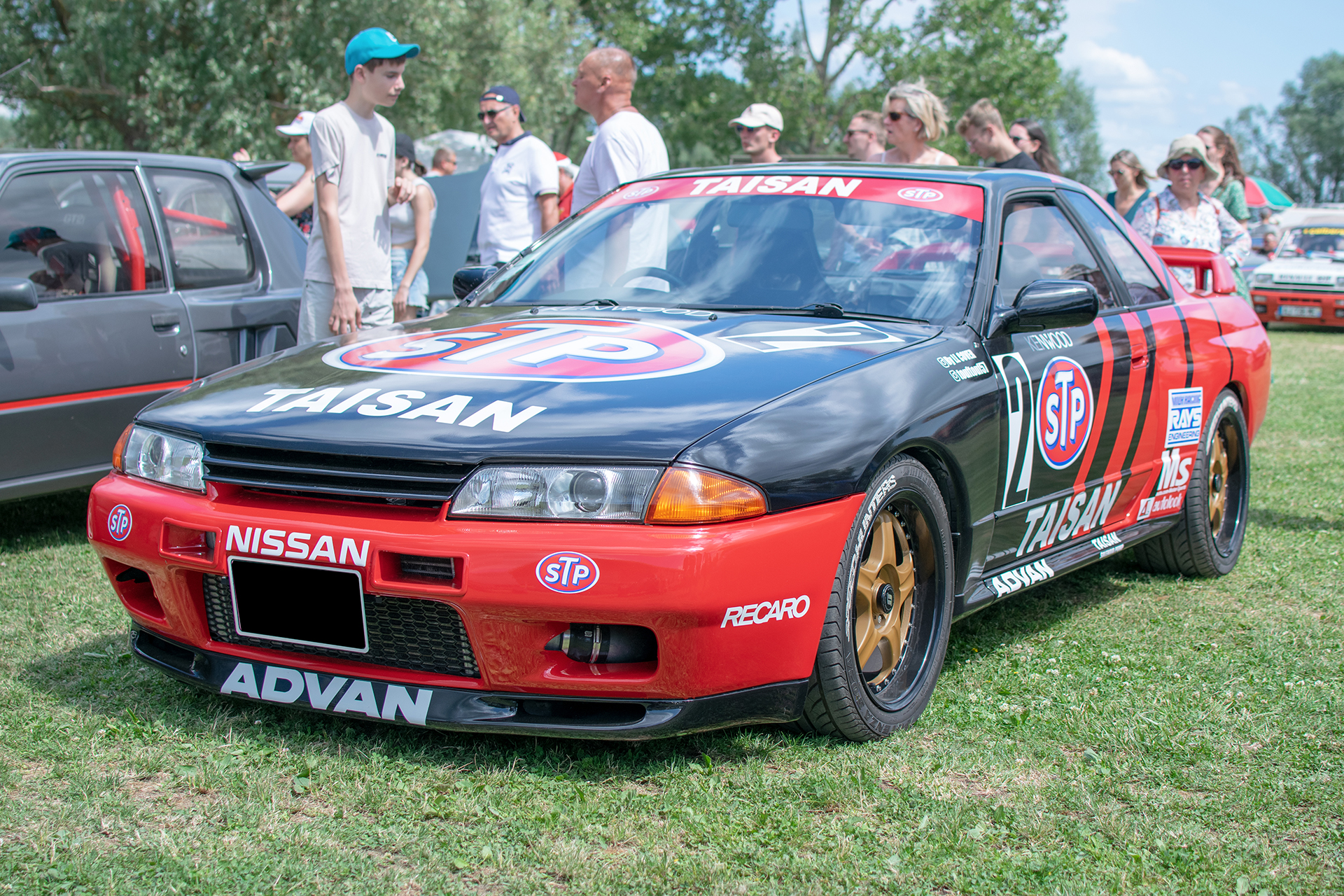 Nissan Skyline VIII R32 - Rétro Meus'Auto ,2022, Heudicourt, Lac de la Madine