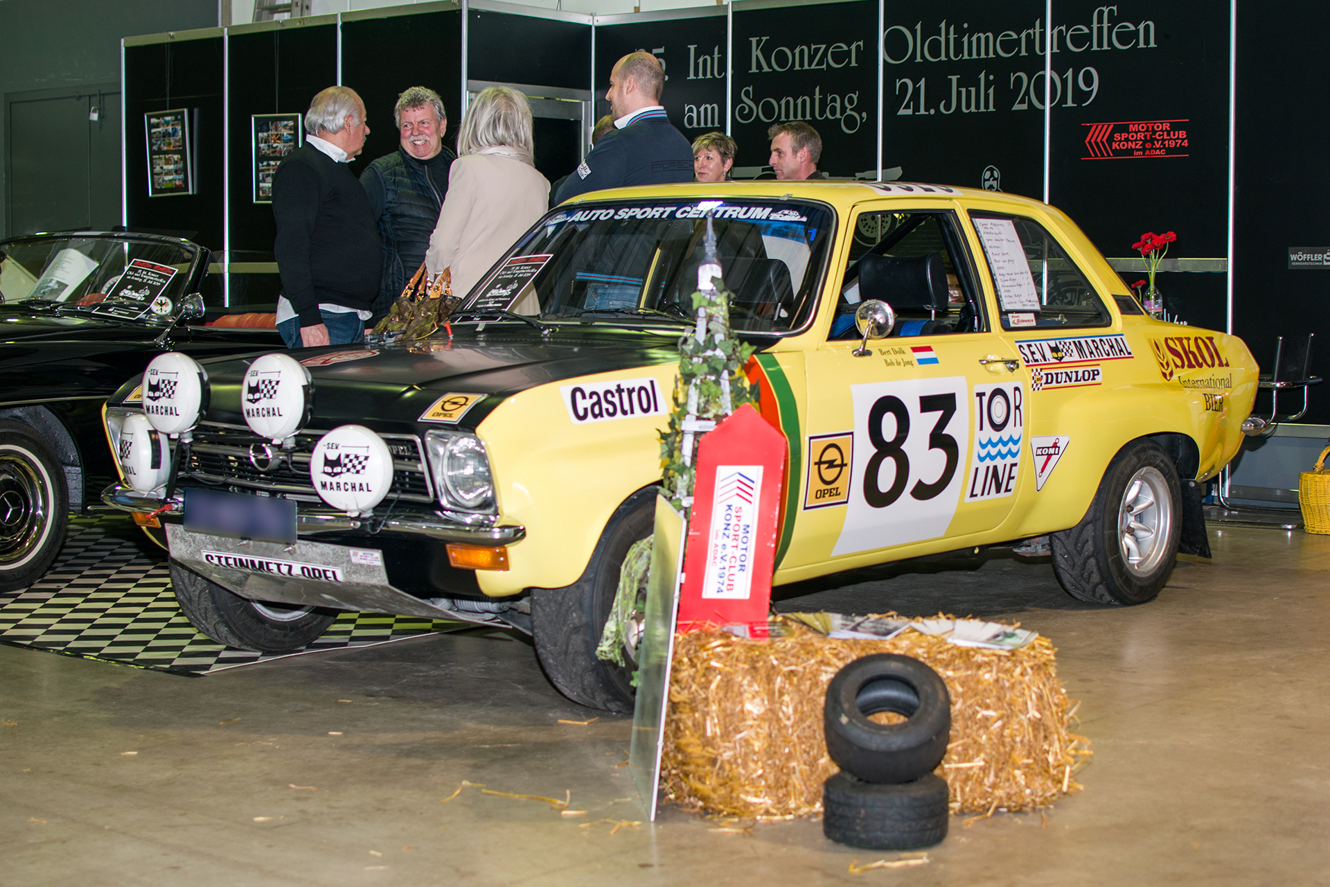 Opel Ascona A 1900 SR de compétition 1976 - LOF, Autotojumble, Luxembourg, 2019