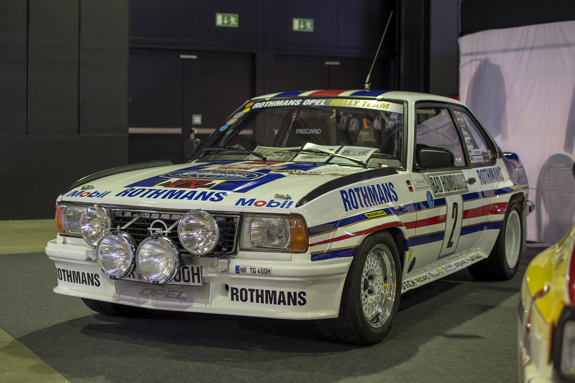 Opel Ascona B 400 de compétition - International Motor Show ,2023 ,Luxembourg