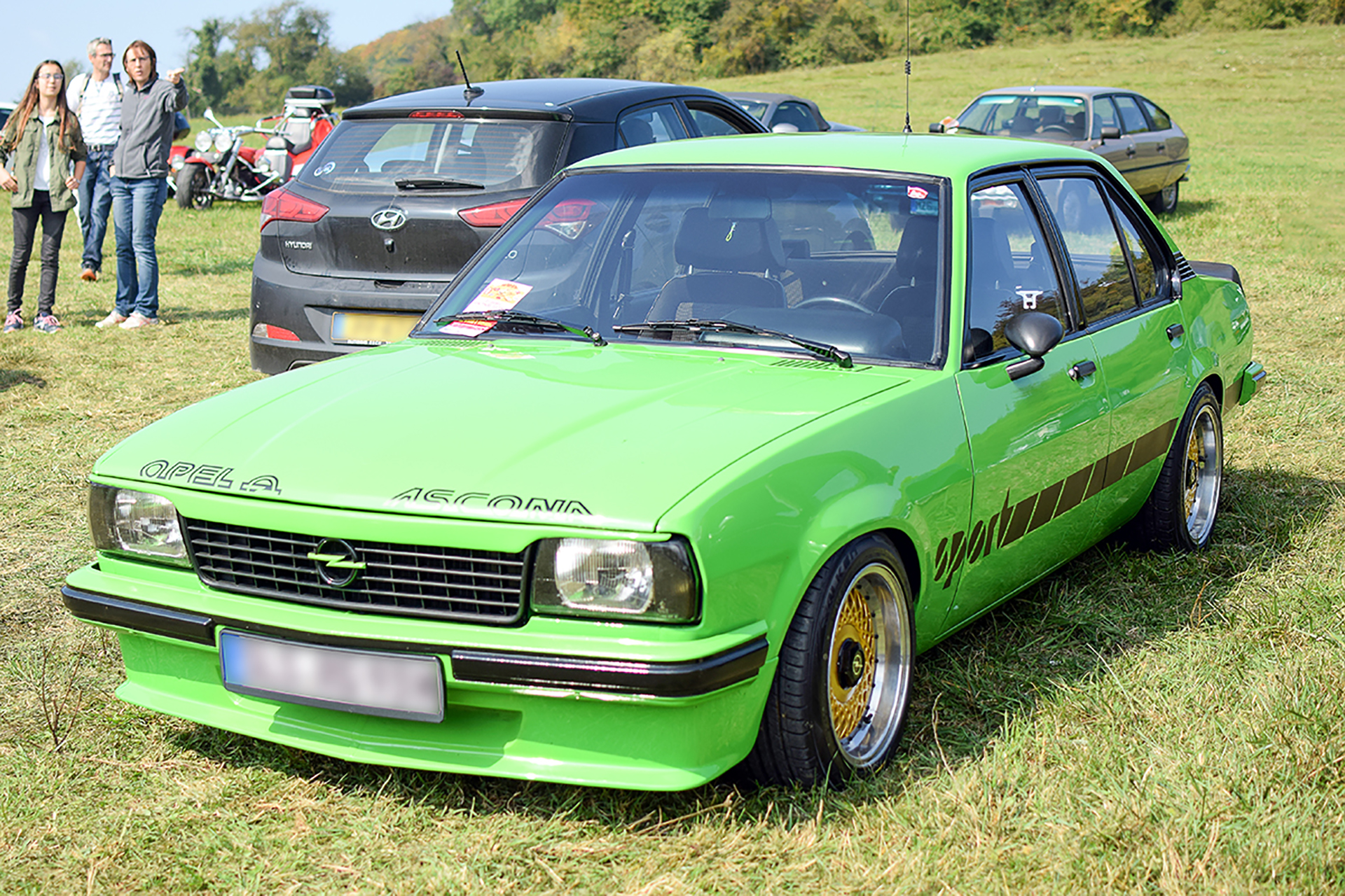 Opel Ascona B Sport - Automania ,2017, Manderen, Château de Malbrouck
