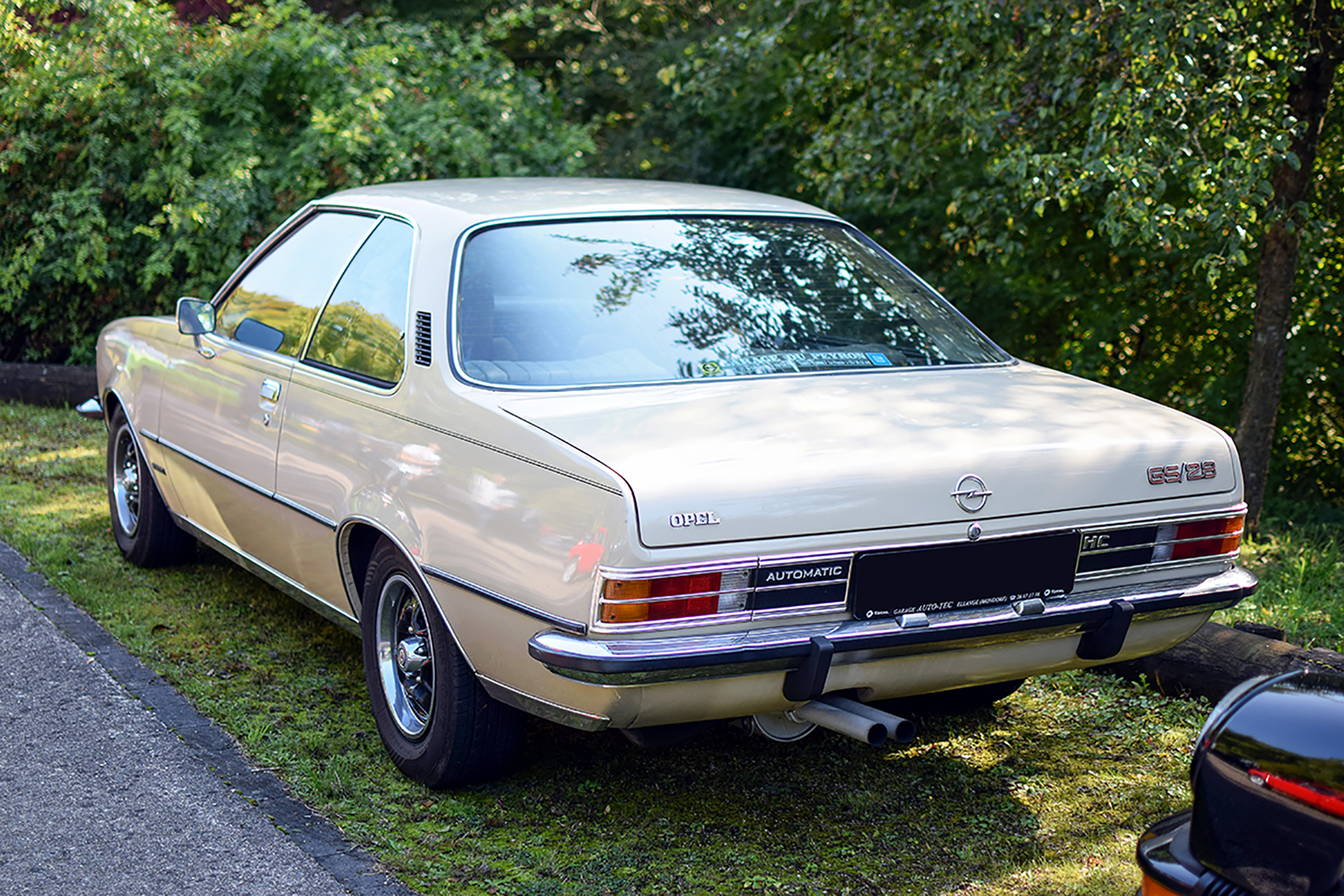 Opel Commodore B coupé arrière - Automania ,2017, Manderen, Château de Malbrouck