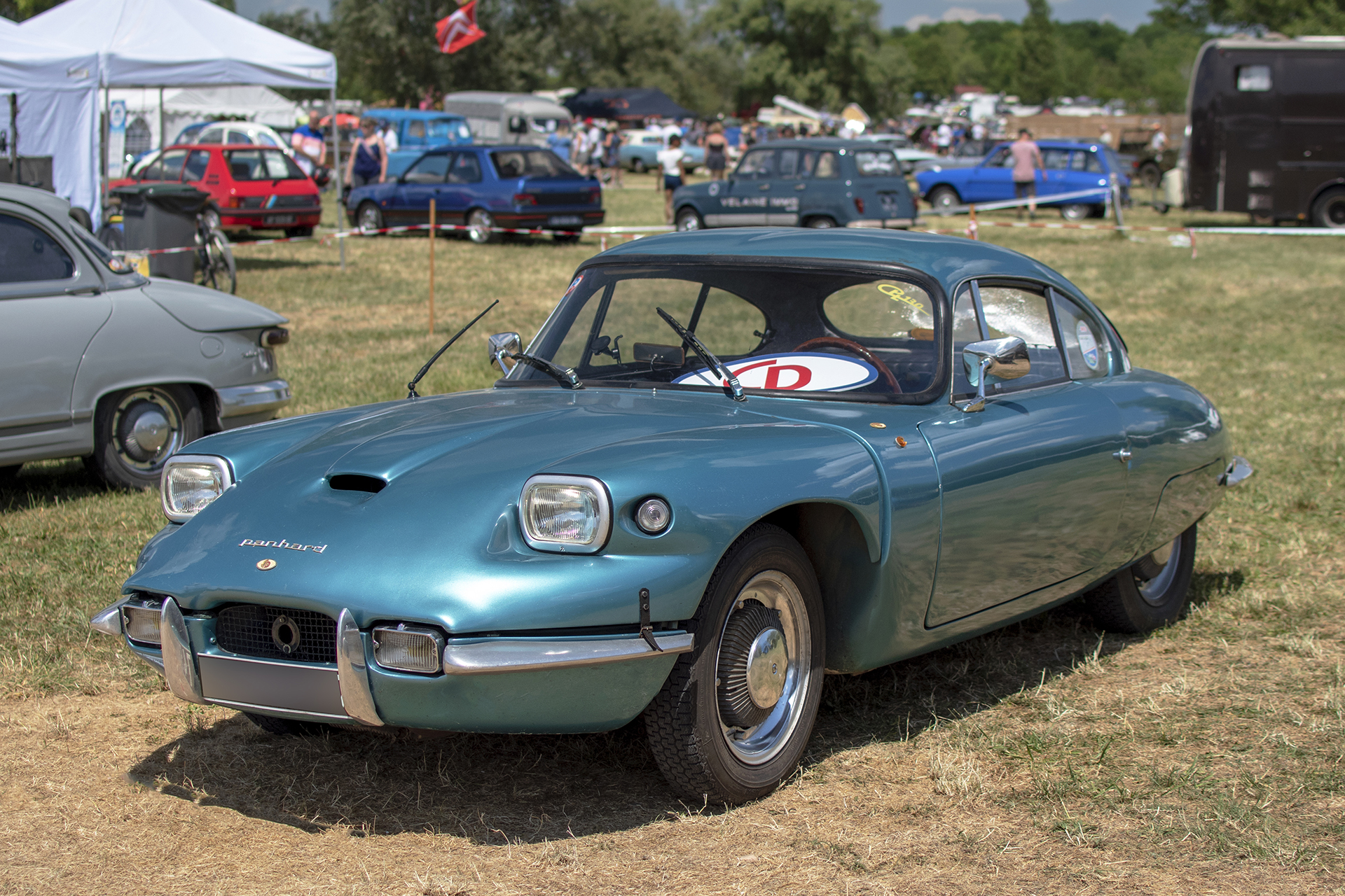 Panhard & Levassor CD - Rétro Meus'Auto ,2023, Heudicourt, Lac de la Madine