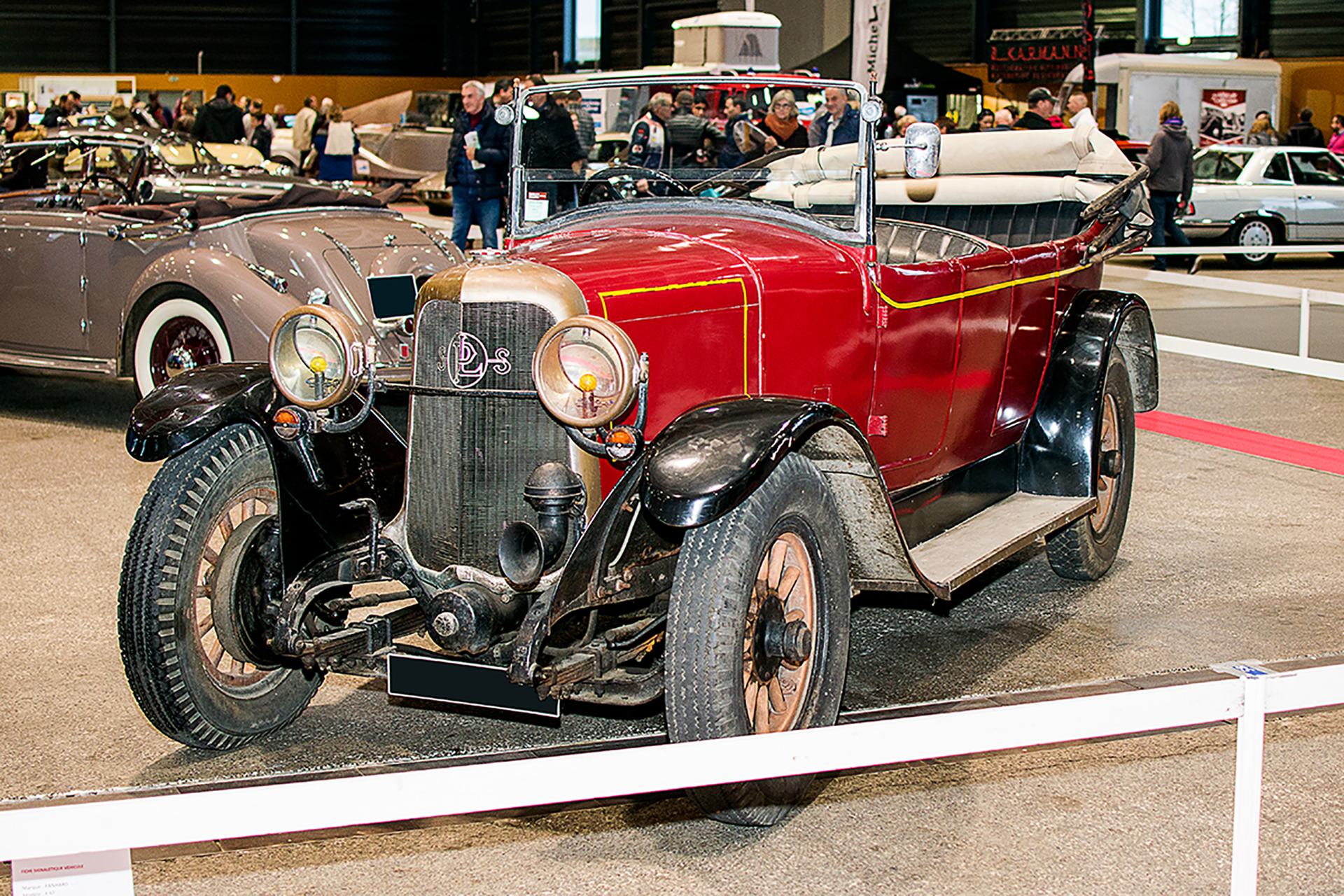Panhard & Levassor type X47 torpédo 1925 - Salon ,Auto-Moto Classic ,Metz ,2018
