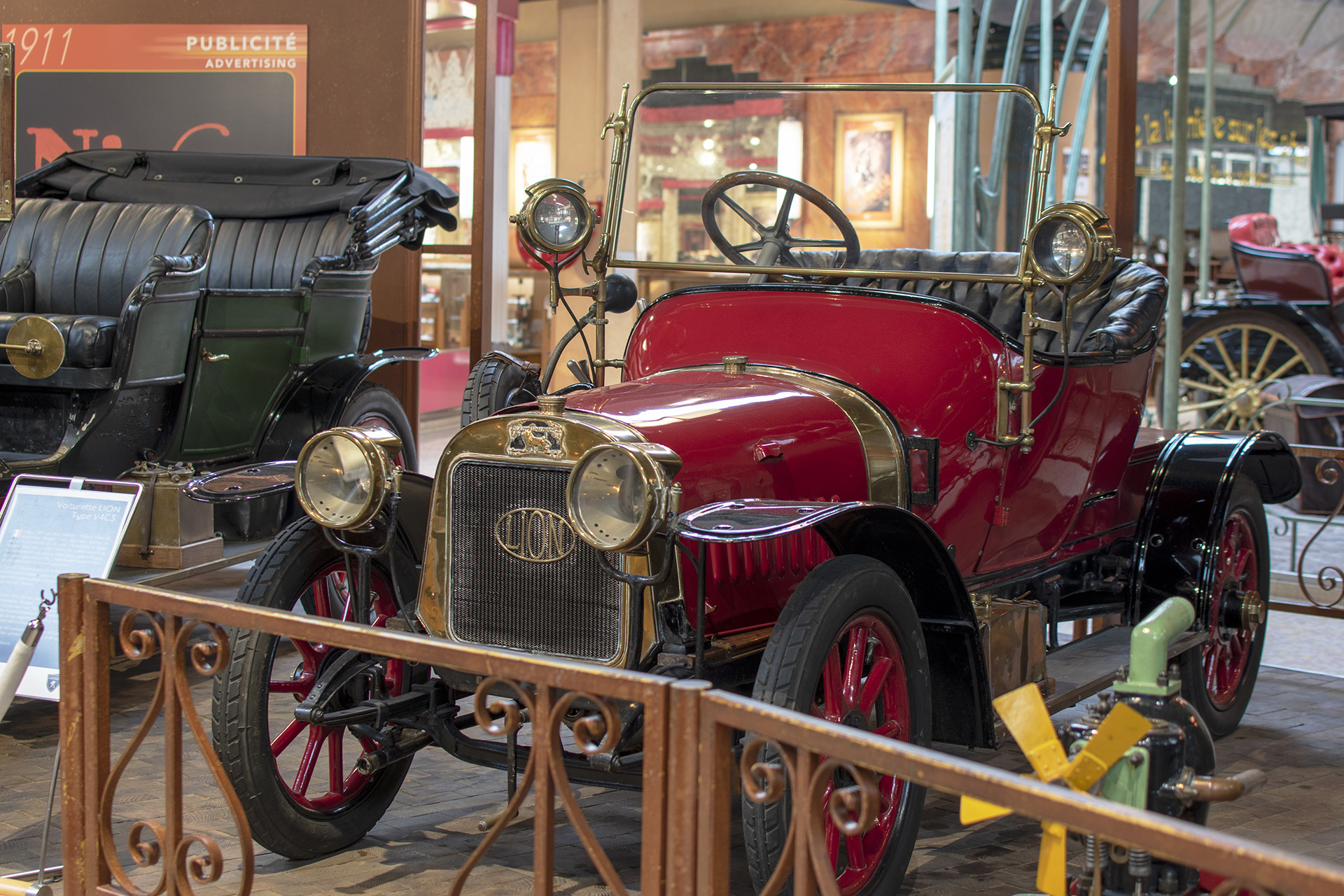 Peugeot V4C3 - Musée ,L'aventure Peugeot ,Sochaux