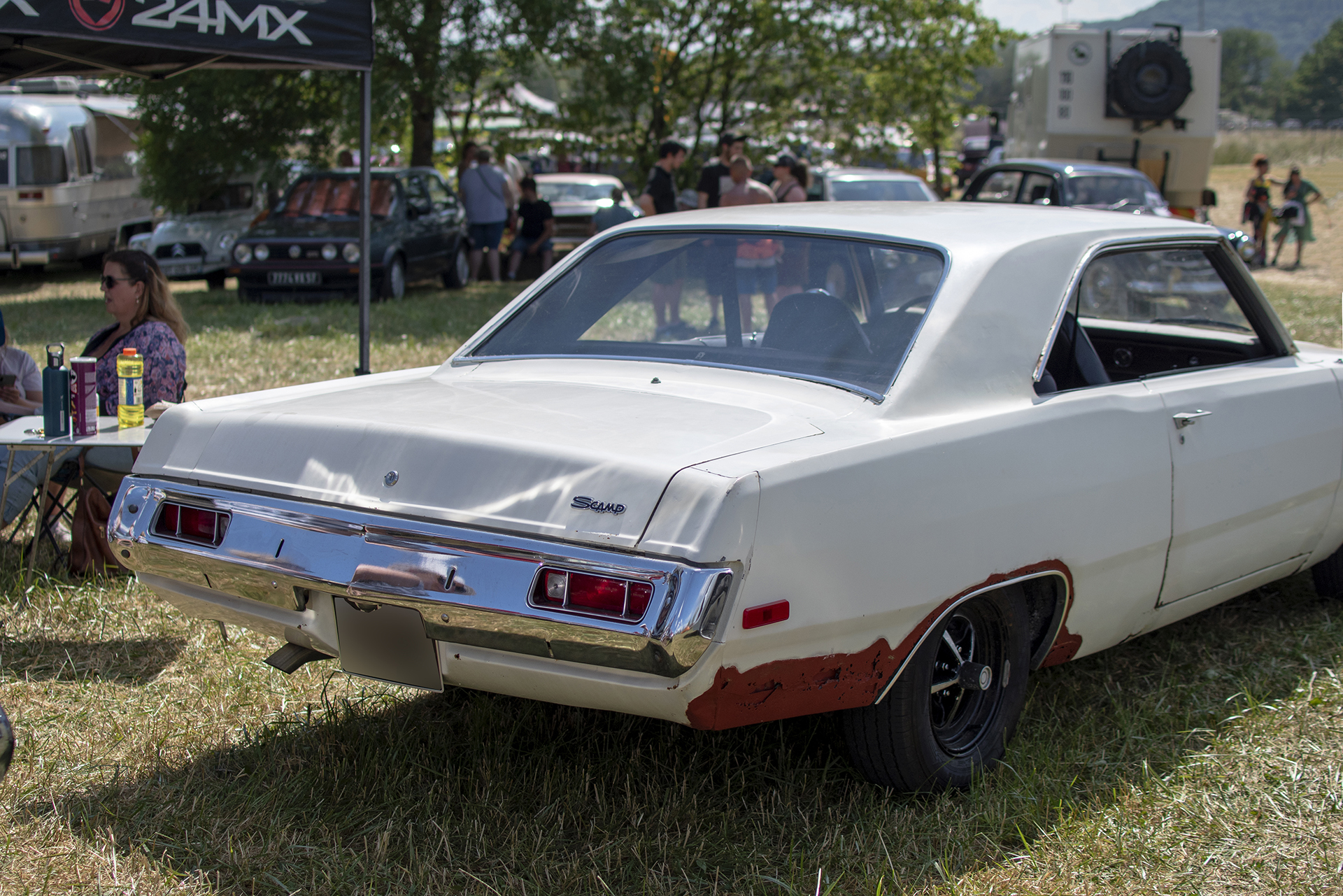 Plymouth Valiant IV - Rétro Meus'Auto ,2023, Heudicourt, Lac de la Madine