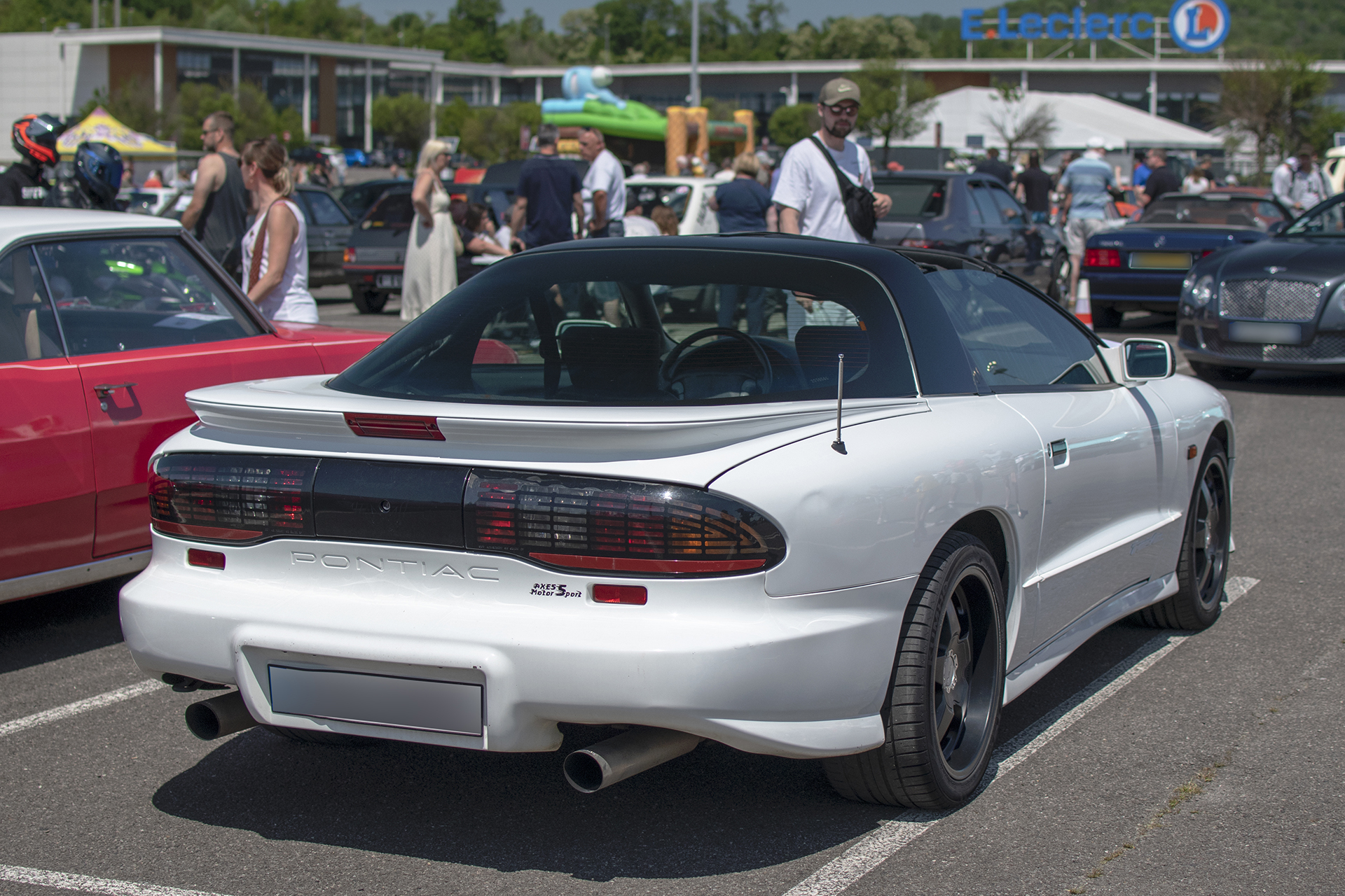 Pontiac Firebird IV arrière - Autos Mythiques 57, Thionville, 2023