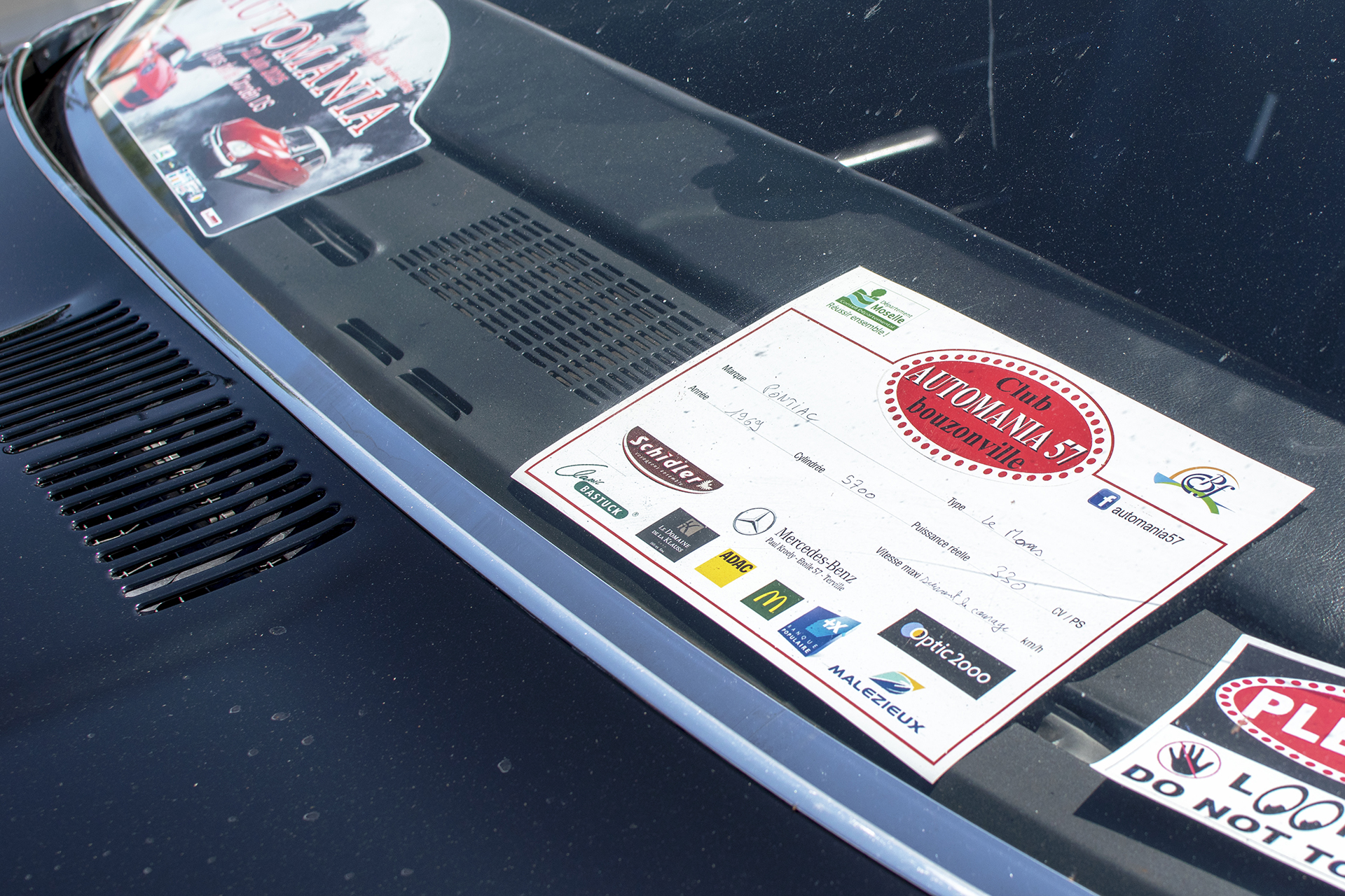 Pontiac LeMans III 1969 infos - Automania 2025, Edling, Hara du Moulin