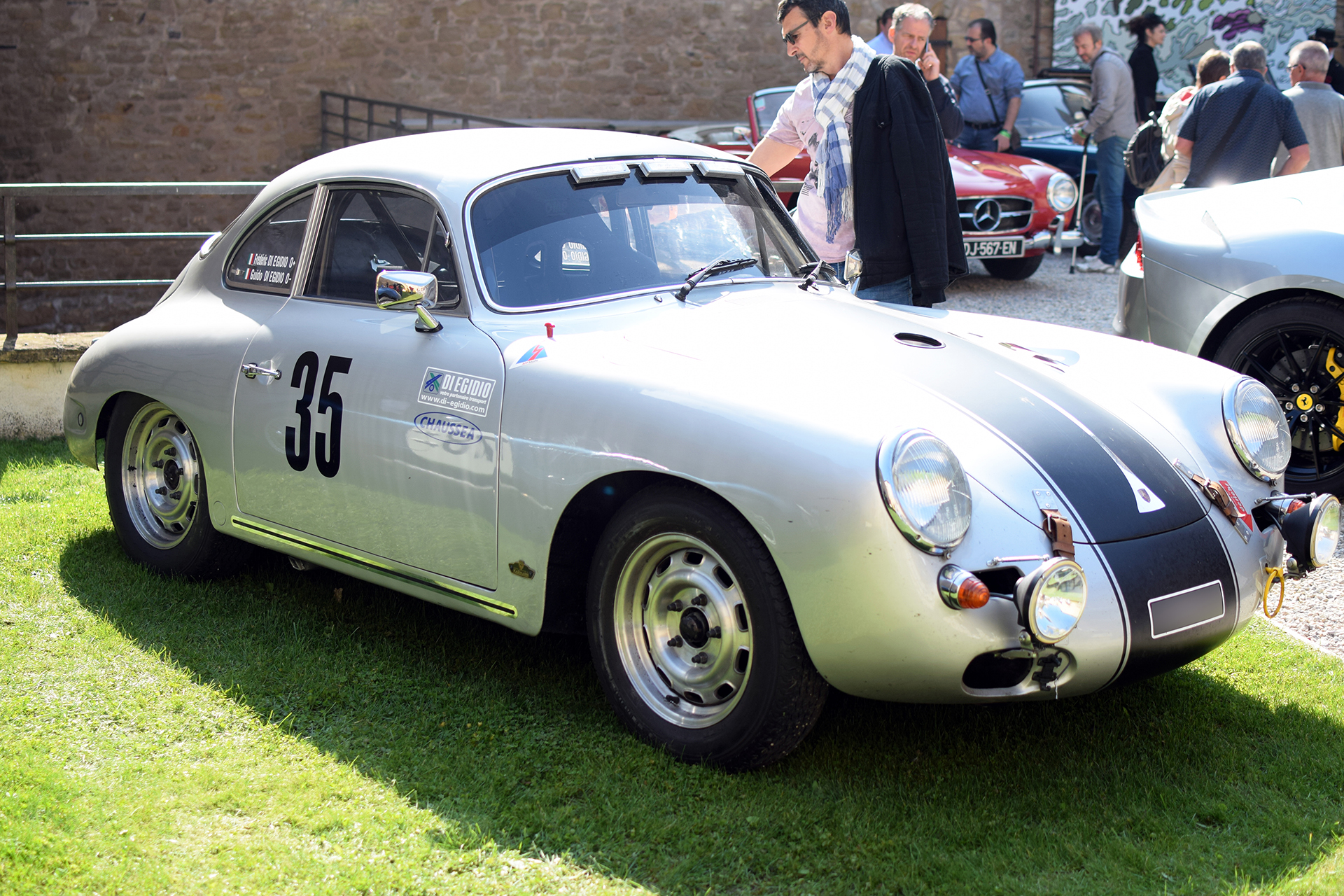 Porsche 356 SC de compétition 1963 (Di Egidio) - Automania ,2017, Manderen, Château de Malbrouck