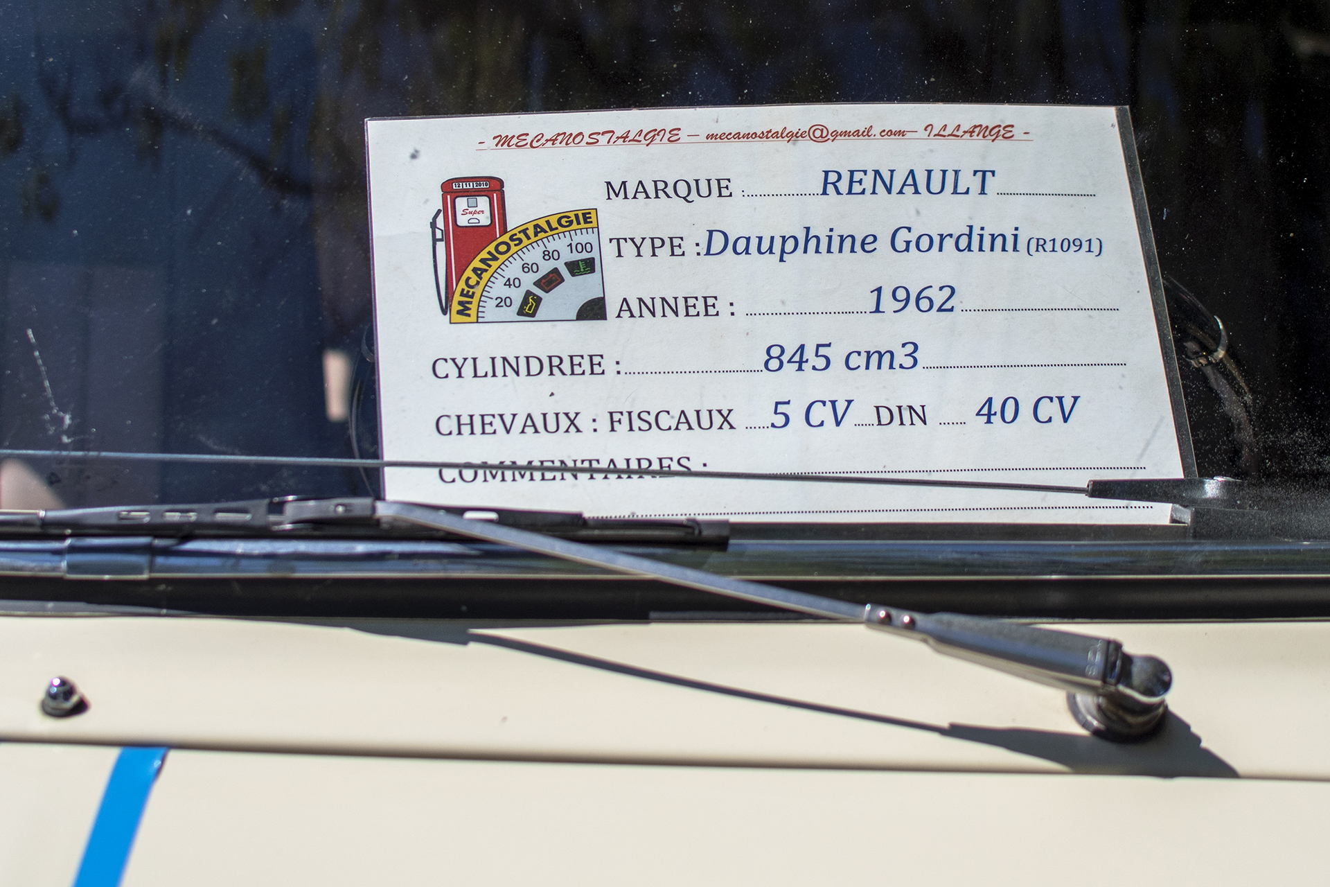 Renault Dauphine Gordini R1091 1971 infos - Automania ,2023,Sierck-Les-Bains, Parc Valette, Fête de la St Jean