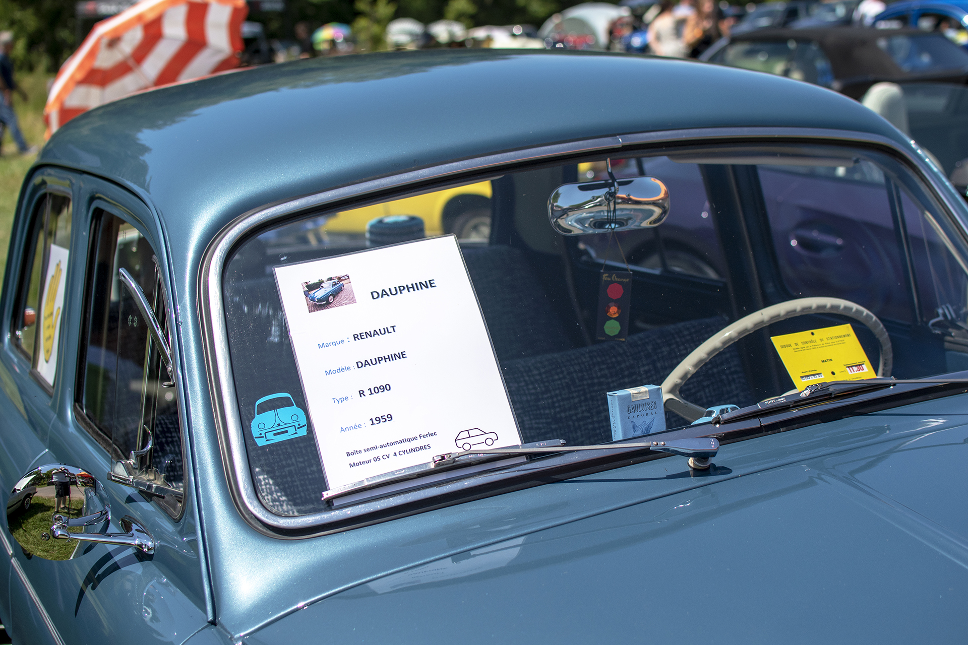 Renault Dauphine R1090 1959 infos - Automania 2025, Edling, Hara du Moulin