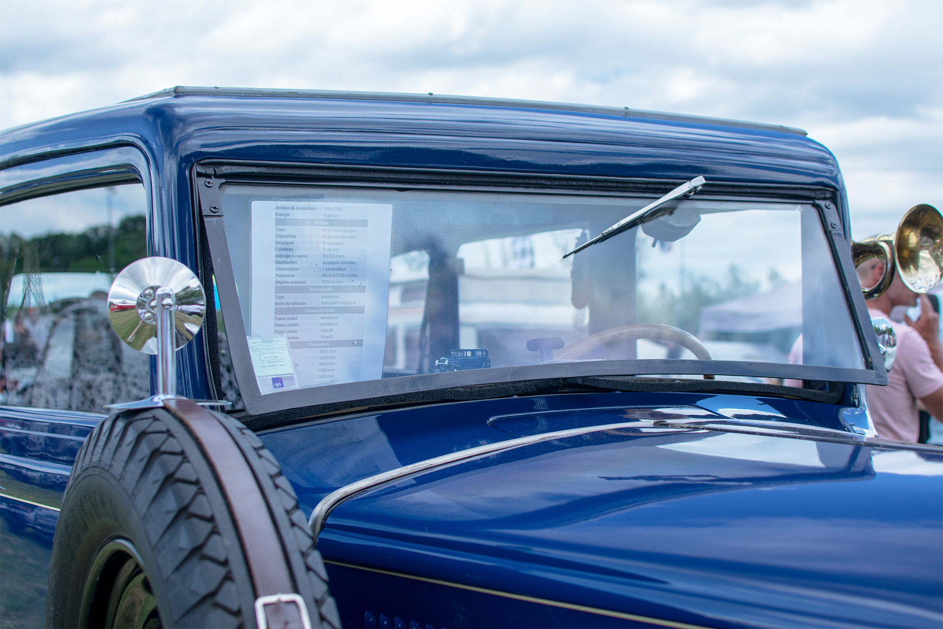 Renault Vivaquatre infos  KZ7 1932 infos - Rétro Meus'Auto ,2022, Heudicourt, Lac de la Madine