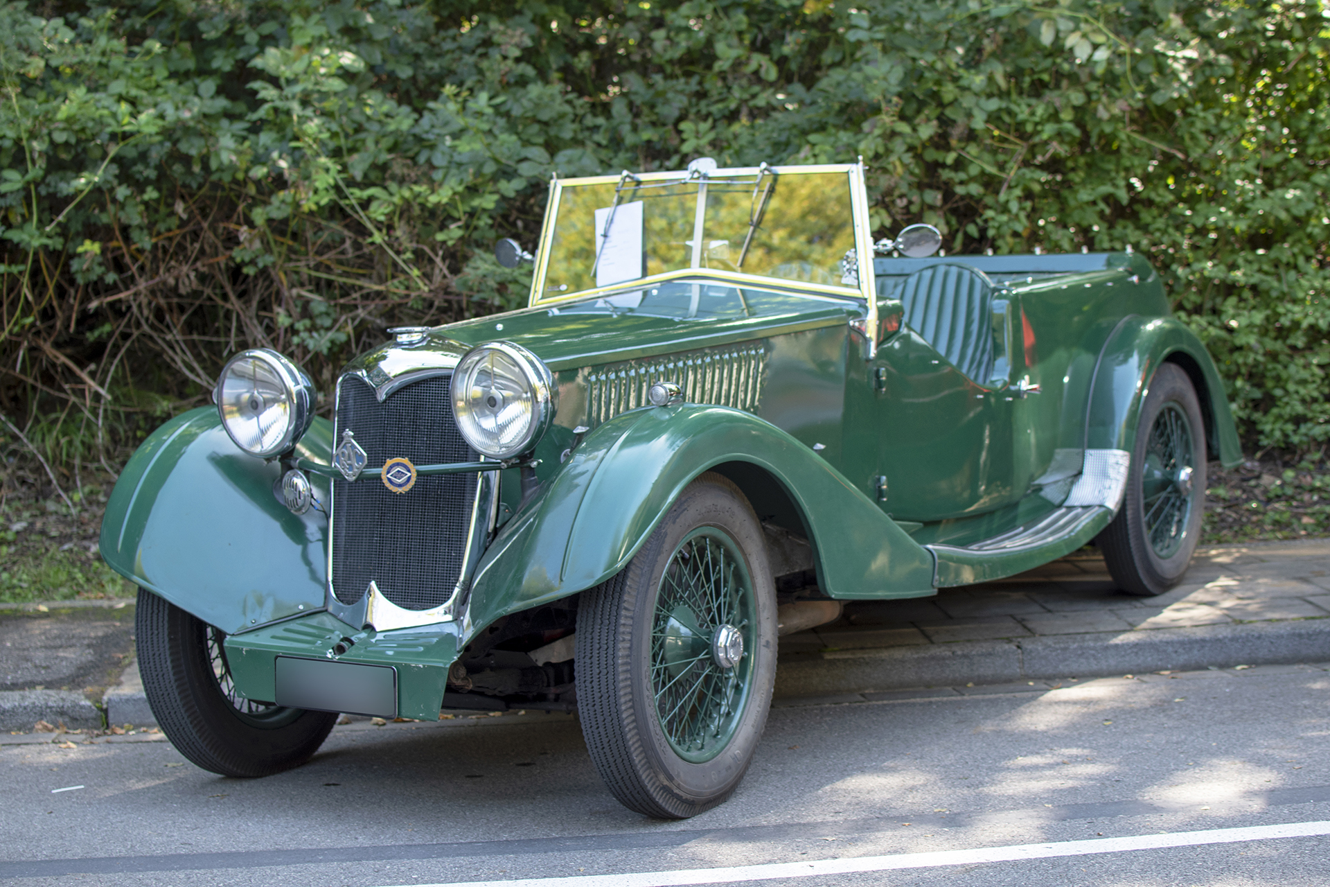 Riley Nine Merlin 1936 - Hystory Vehicles by Kiwanis, 2025, Lasauvage