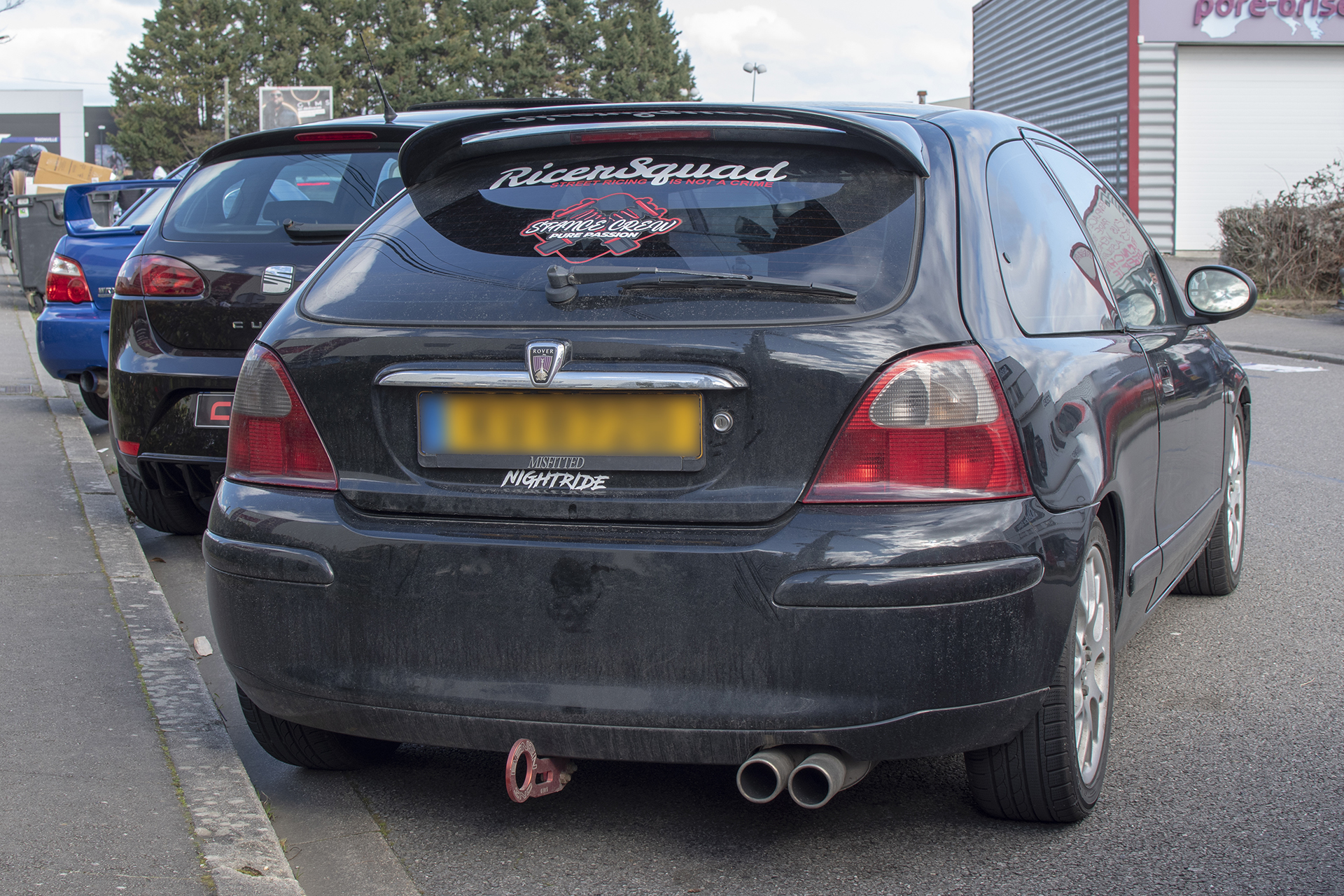 Rover 200/25 IV 25 arrière  - JRS Car Passion , Paye ta crêpe , Terville , février ,2023