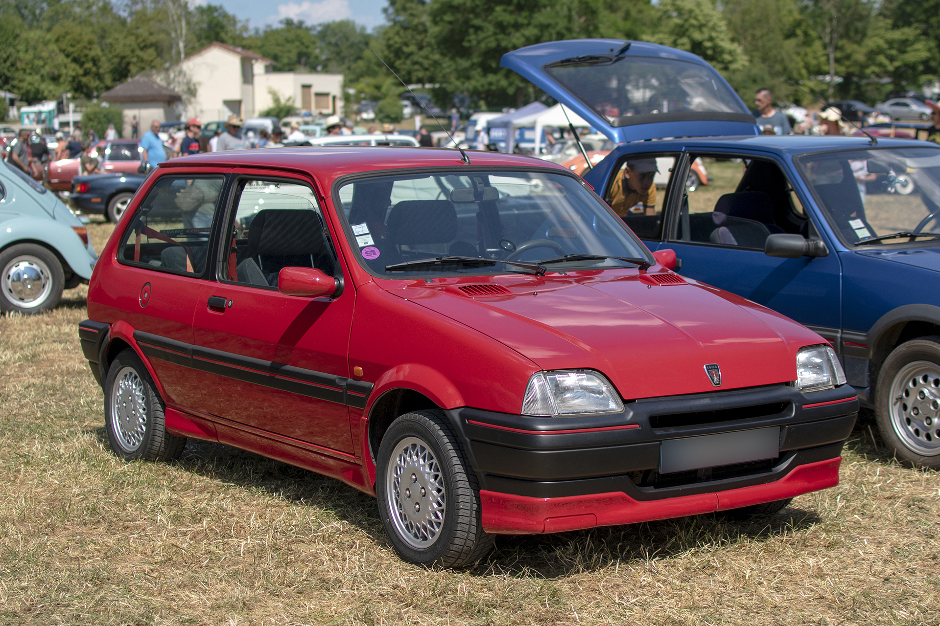 Rover Metro - Rétro Meus'Auto ,2023, Heudicourt, Lac de la Madine