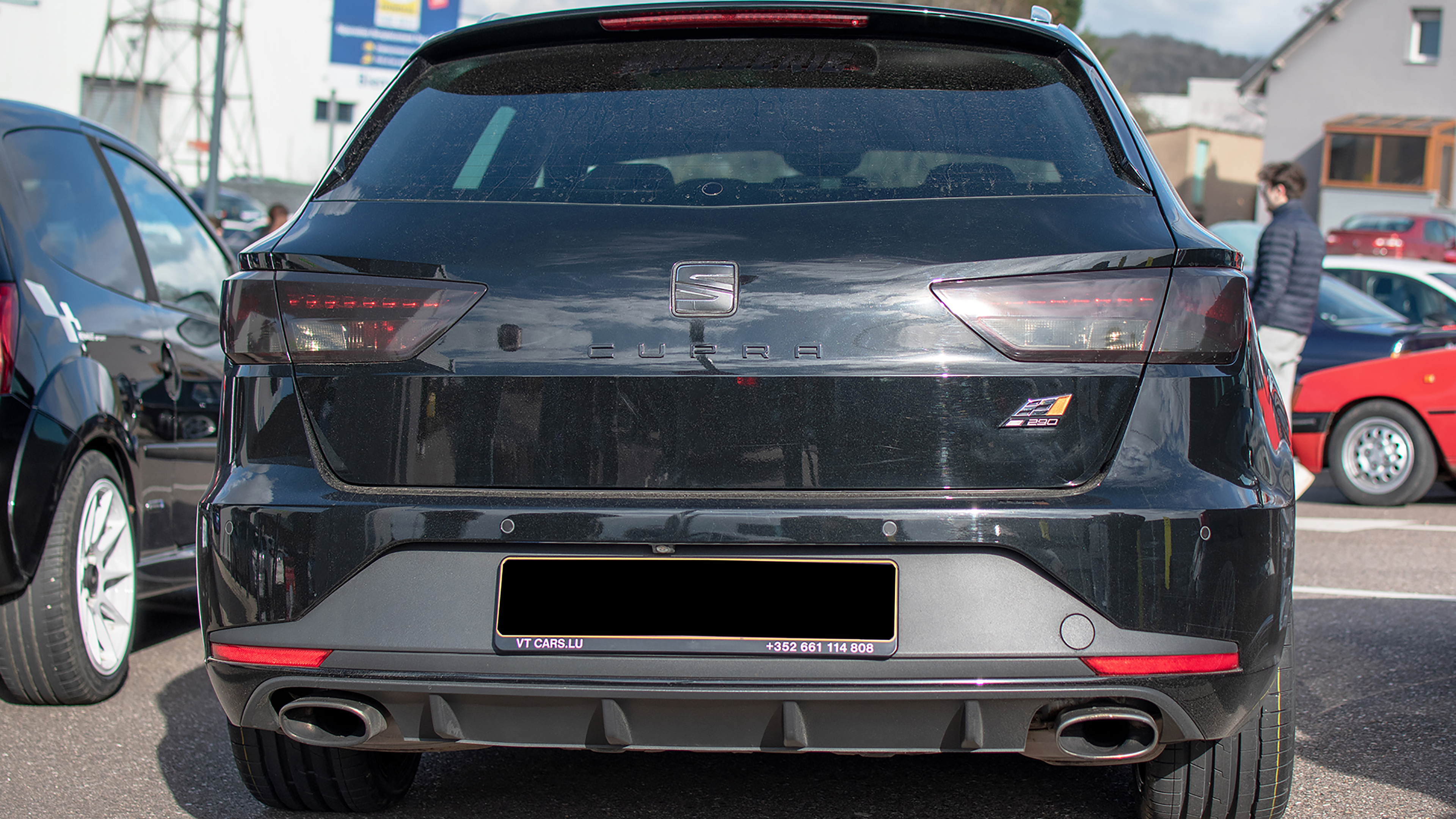 Seat León III 5F ST Cupra arrière - JRS Car Passion , Paye ta crêpe , Terville , février ,2023