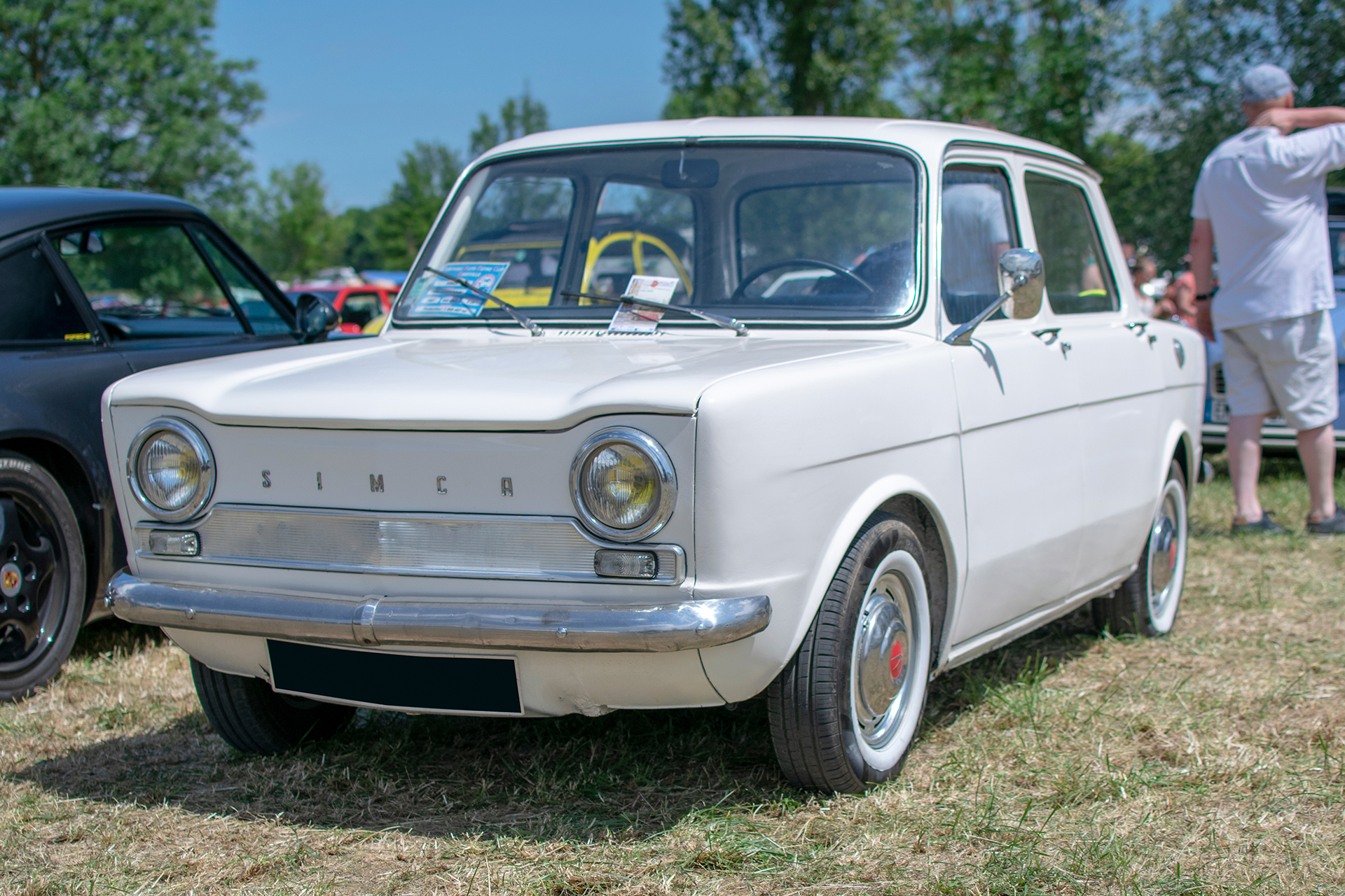 Simca 1000 - Rétro Meus'Auto ,2022, Heudicourt, Lac de la Madine