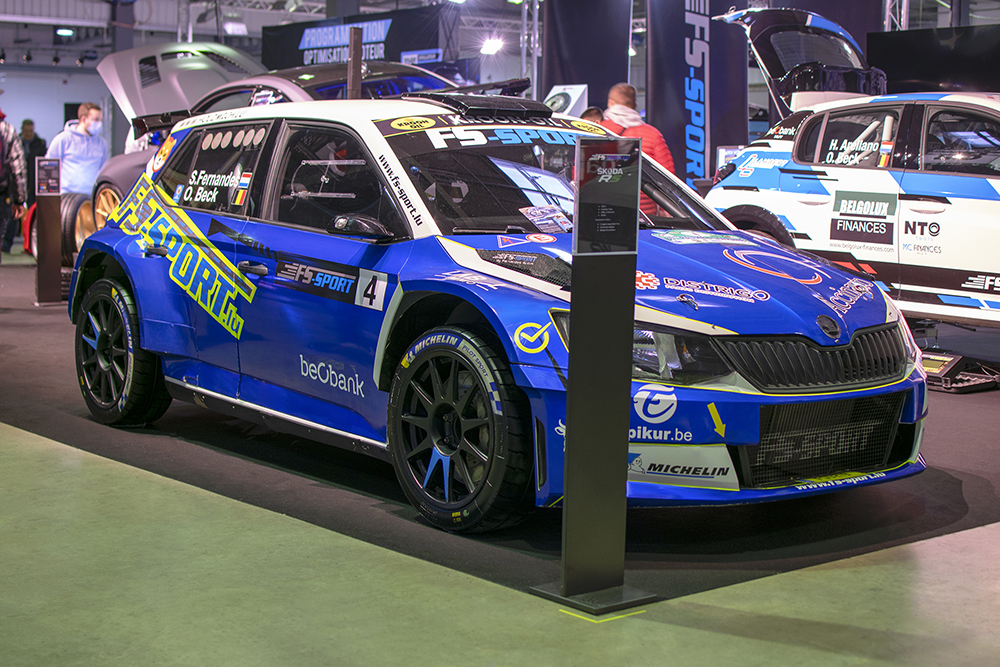 Škoda Fabia III R5 de compétition (Fernandes - Beck) - International Motor Show ,Luxembourg  ,2021