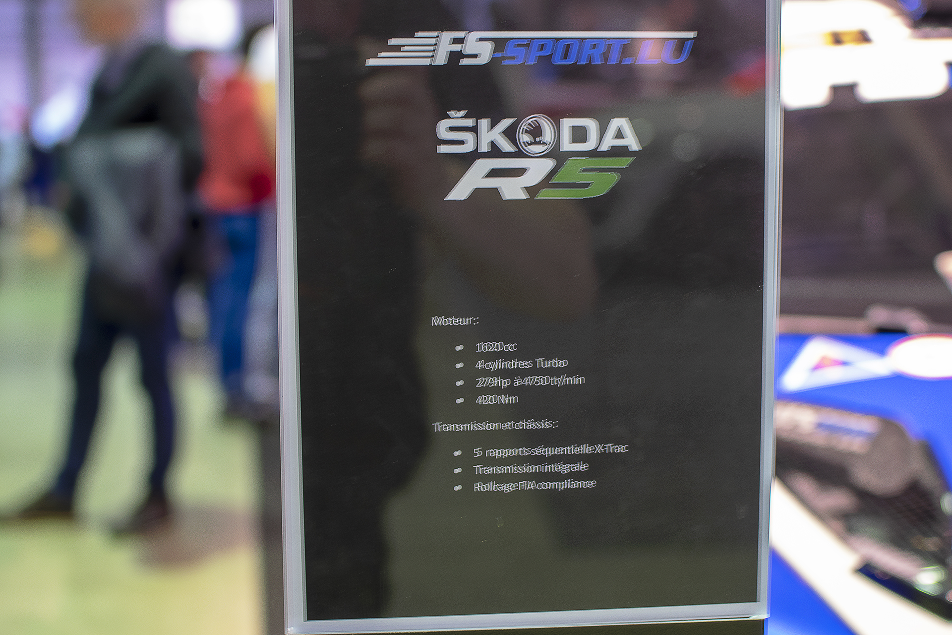 Škoda Fabia III R5 de compétition (Fernandes - Beck) infos - International Motor Show ,Luxembourg  ,2021