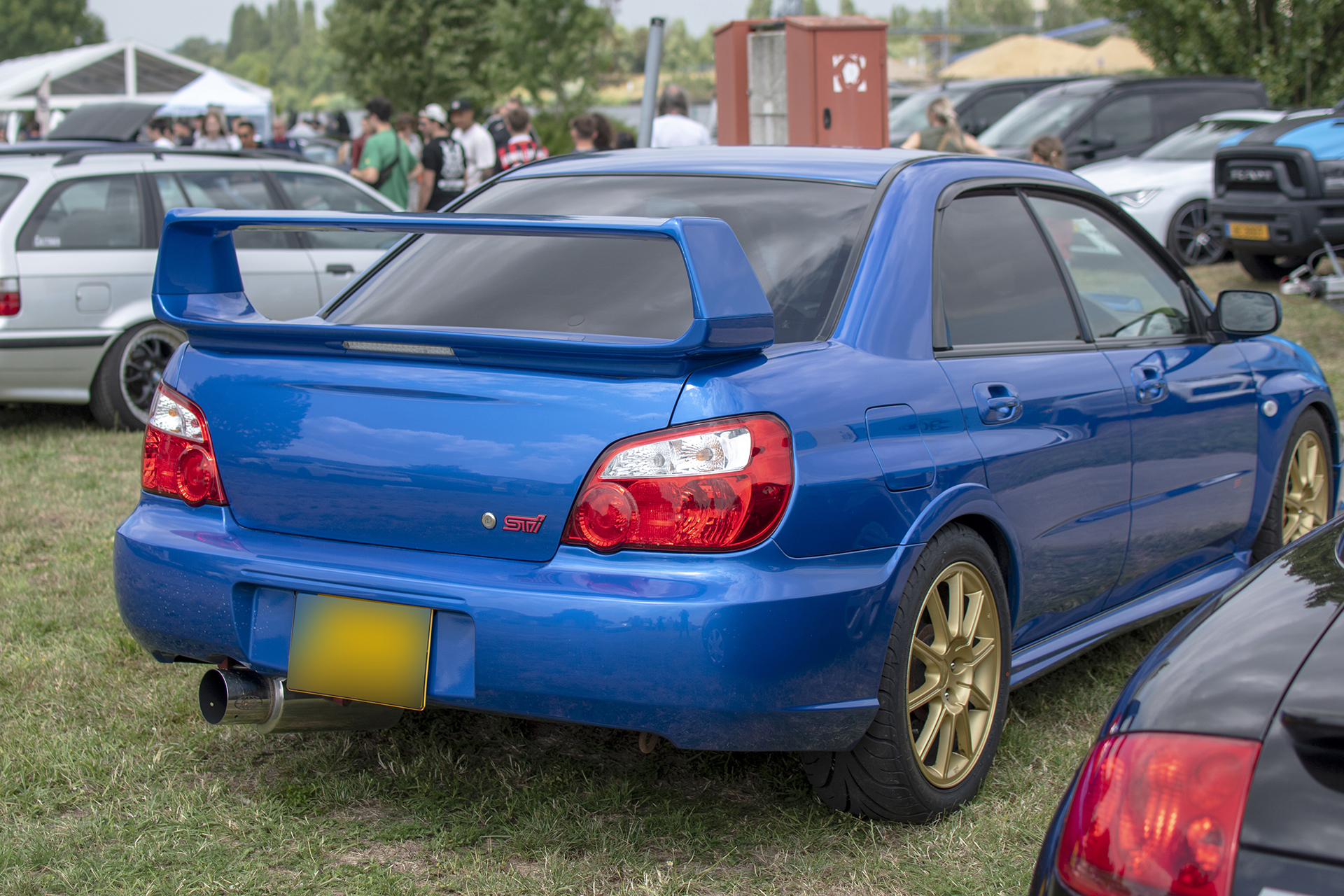 Subaru Impreza II GD/GG WRX STi arrière- DreamCars Festival ,2023 ,Schwebsange ,port