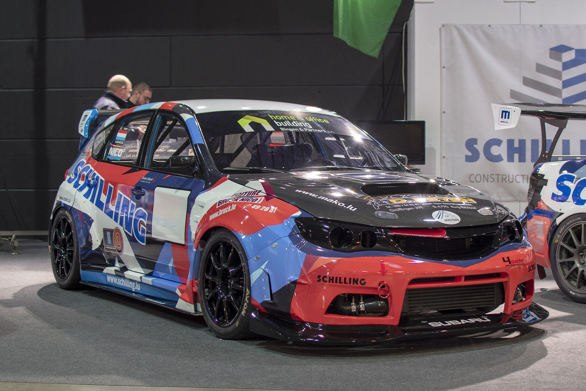 Subaru Impreza IV (GP/GJ) WRX  de compétition Course de côtes "Nico" - International Motor Show ,2023 ,Luxembourg